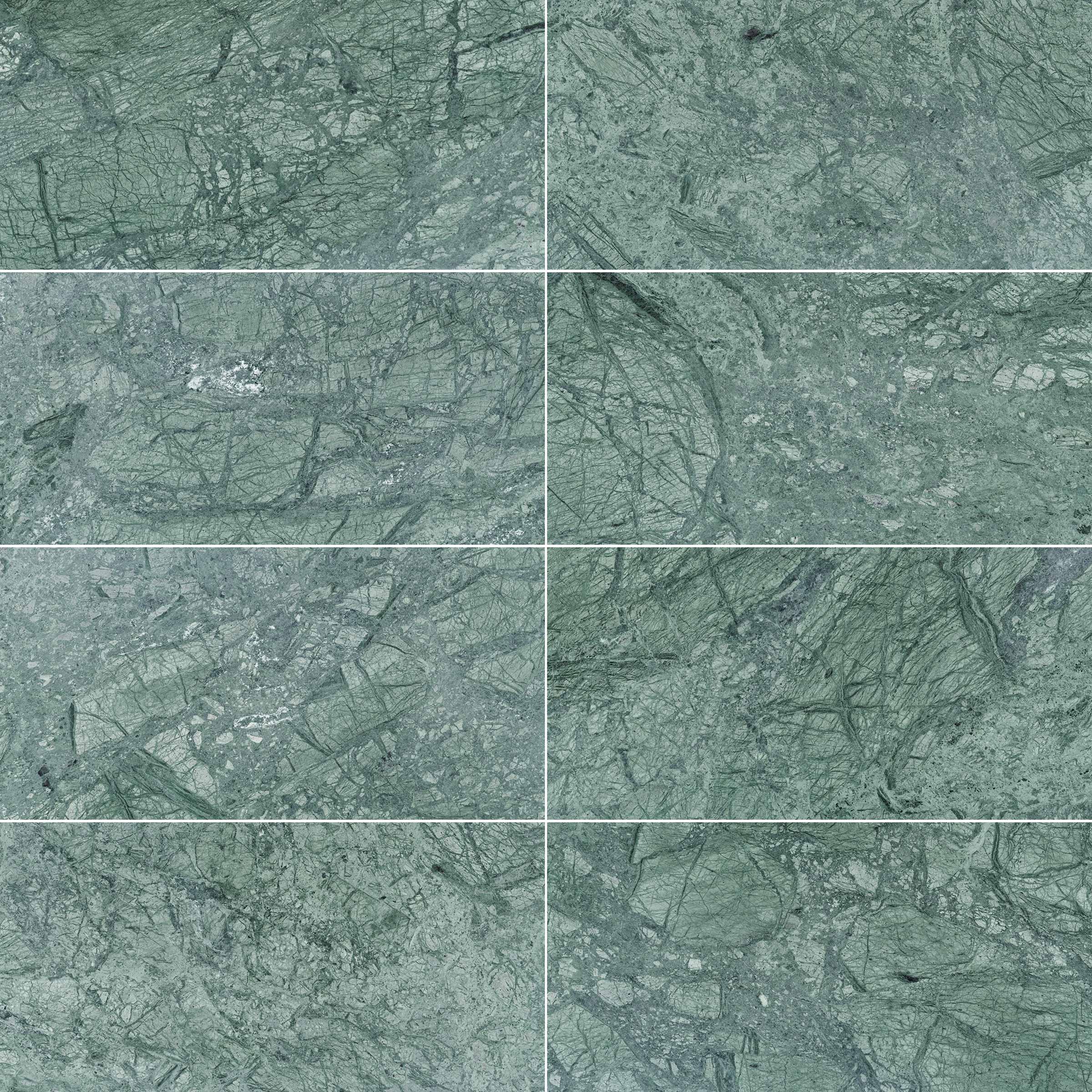 EMPRESS GREEN: Field Tile (12"×24"×3/8" | honed)