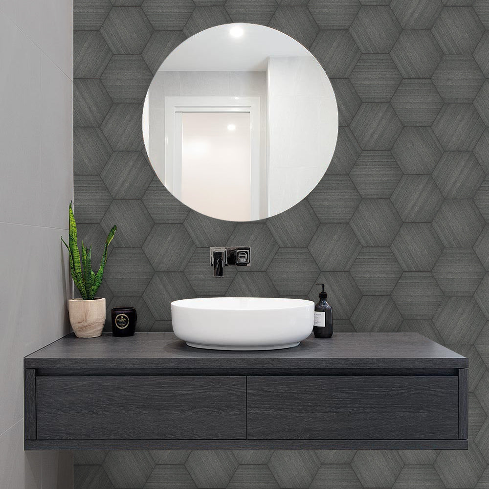 BLACK BASALT: Field Tile (10"×11 1/2"×3/8" | flow)