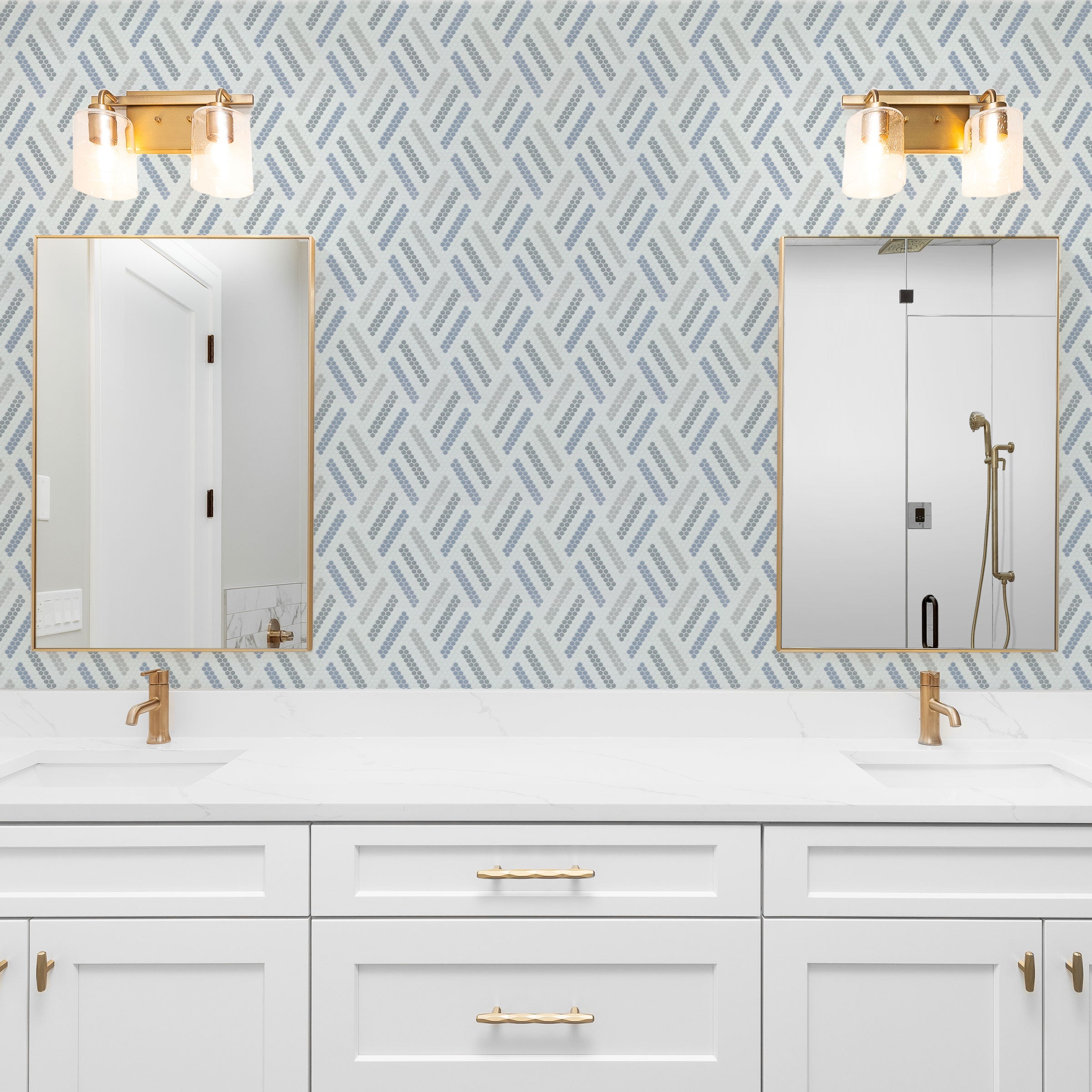 GEOMETRO: Missoni Mosaic (9 1/8"×10 1/2"×1/4" | matte | rectified edge)