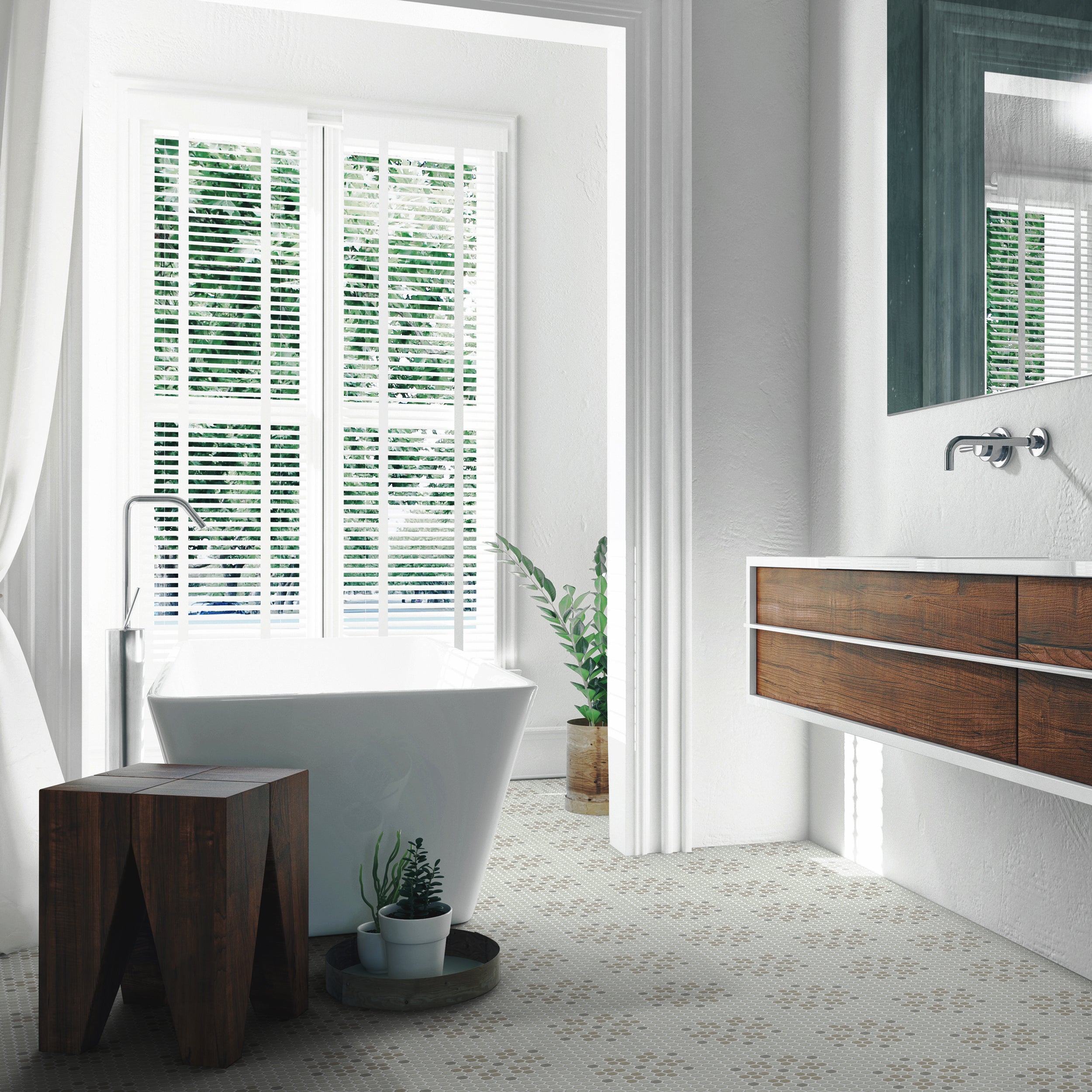 GEOMETRO: Bayeux Mosaic (10 3/8"×13 1/2"×1/4" | matte) (2)