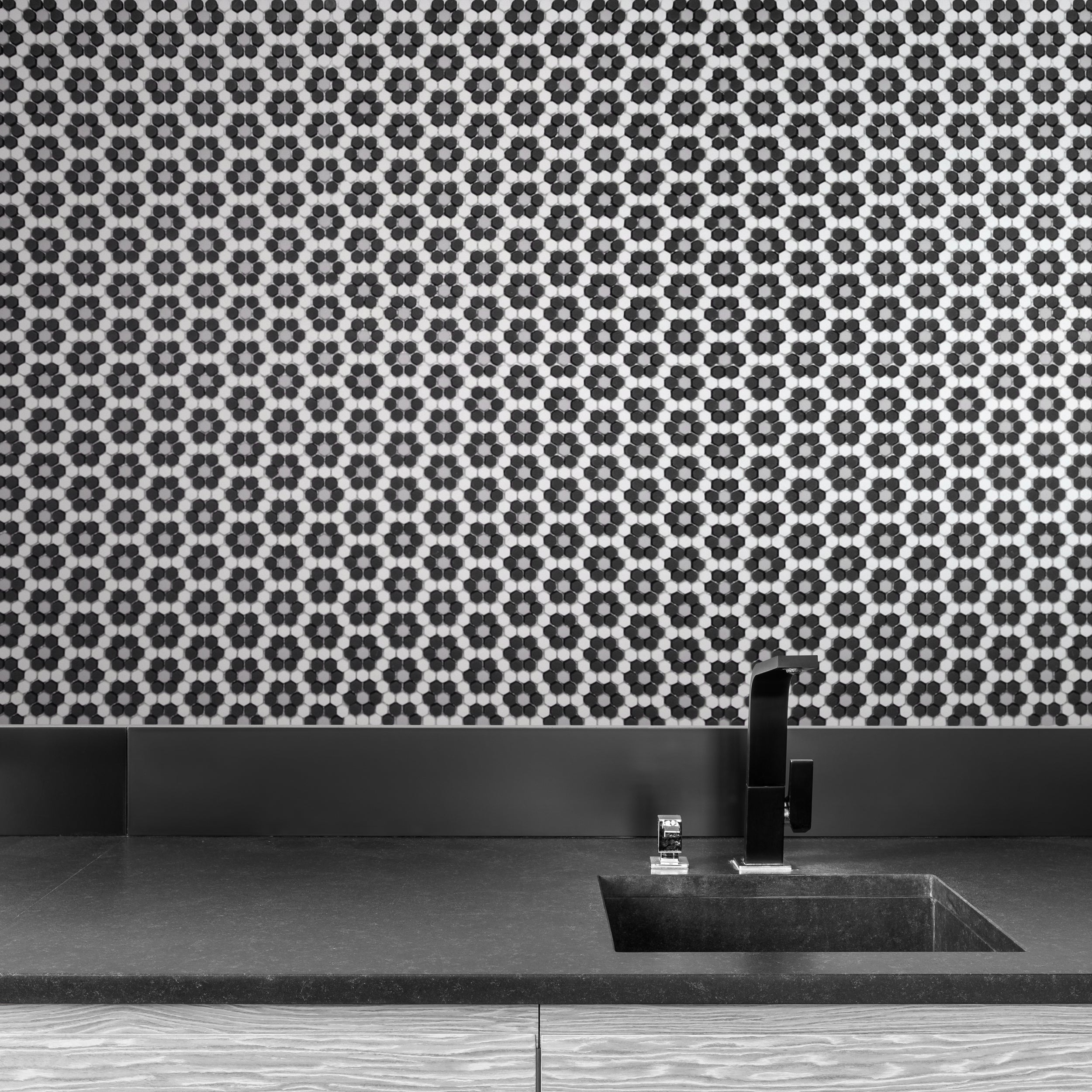 GEOMETRO: Dijon Mosaic (12 3/16"×13 5/16"×1/4" | matte)