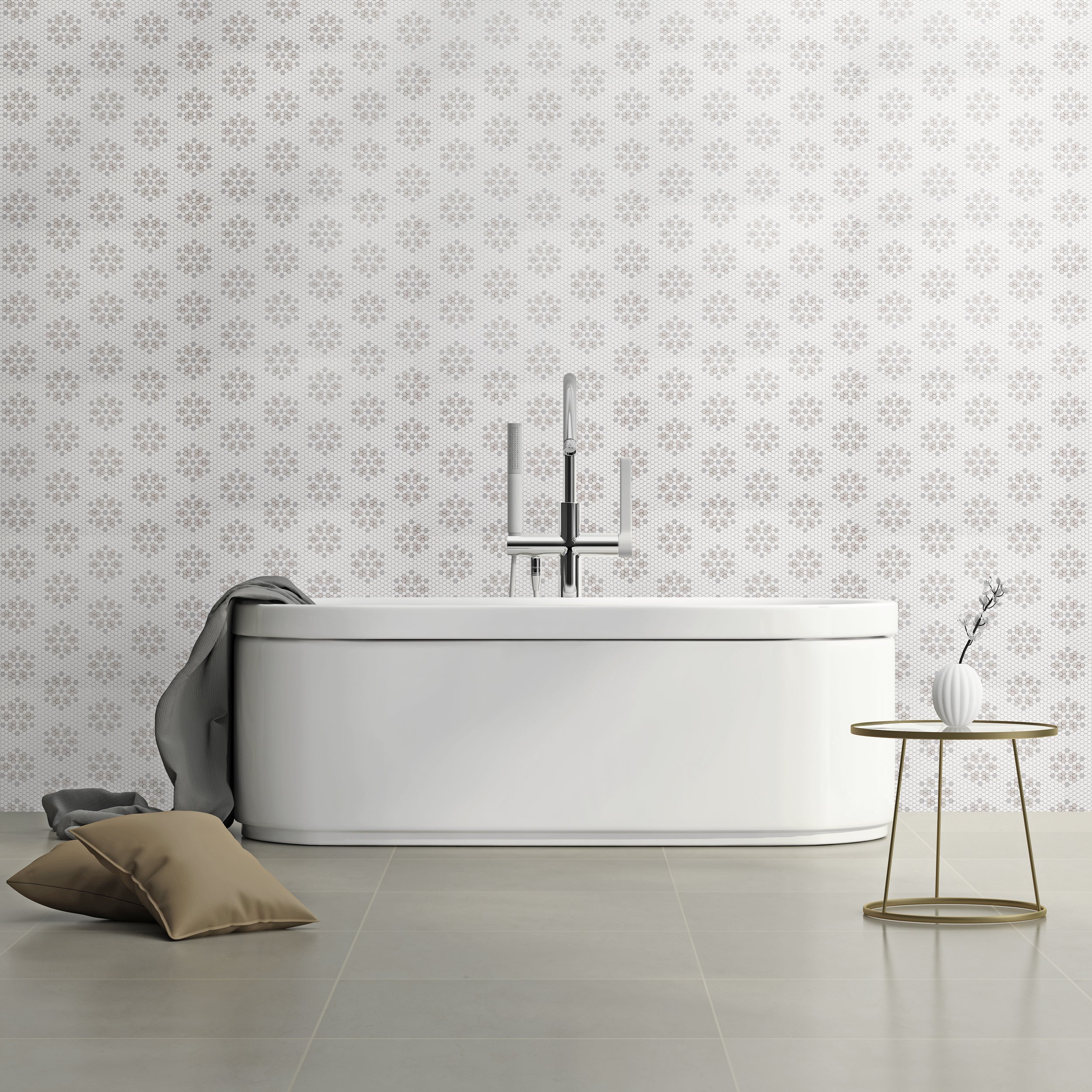 GEOMETRO: Bayeux Mosaic (10 3/8"×13 1/2"×1/4" | matte) (2)