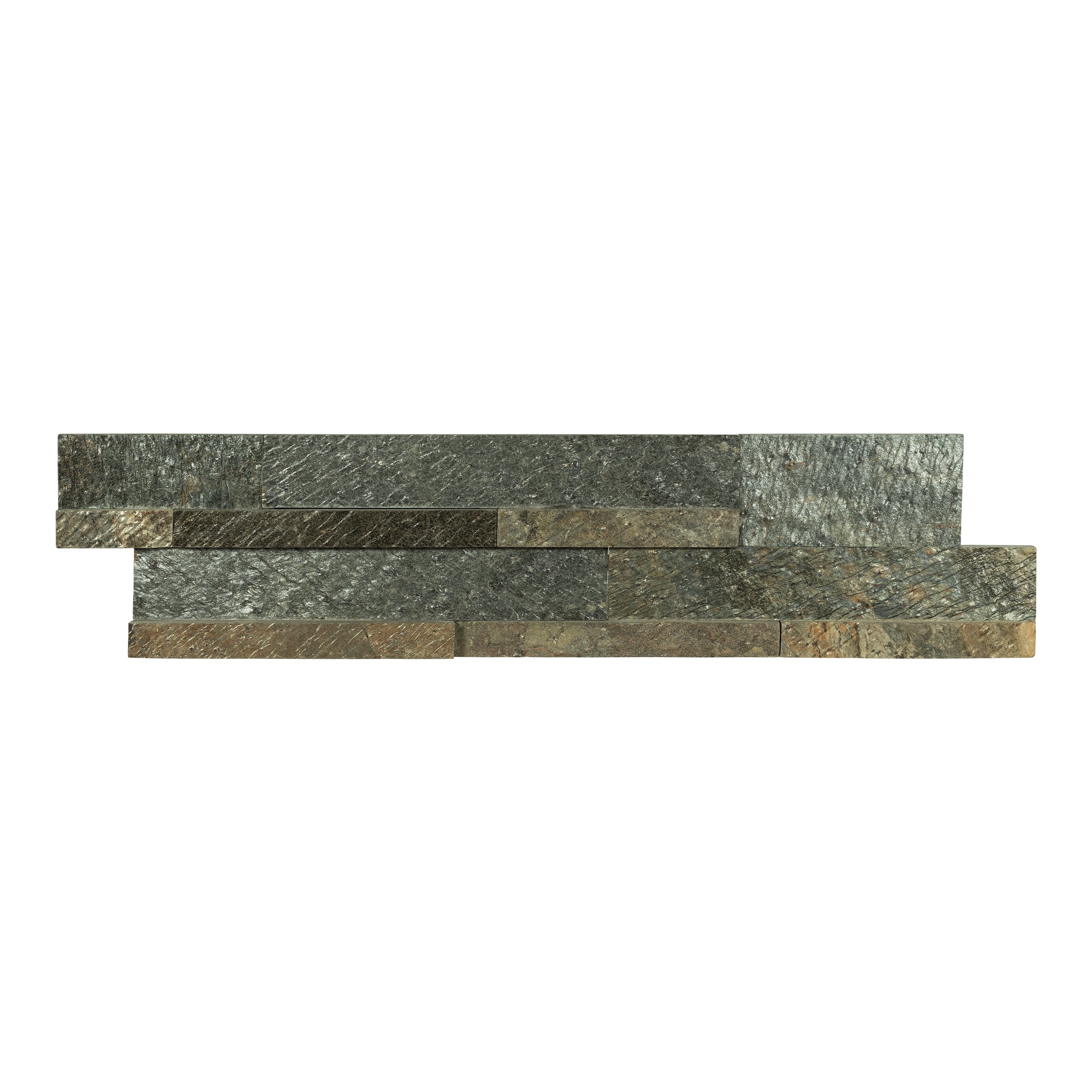 GOLD GREEN: Wall Panels (6"×24"×3/8"–7/8" | natural cleft)