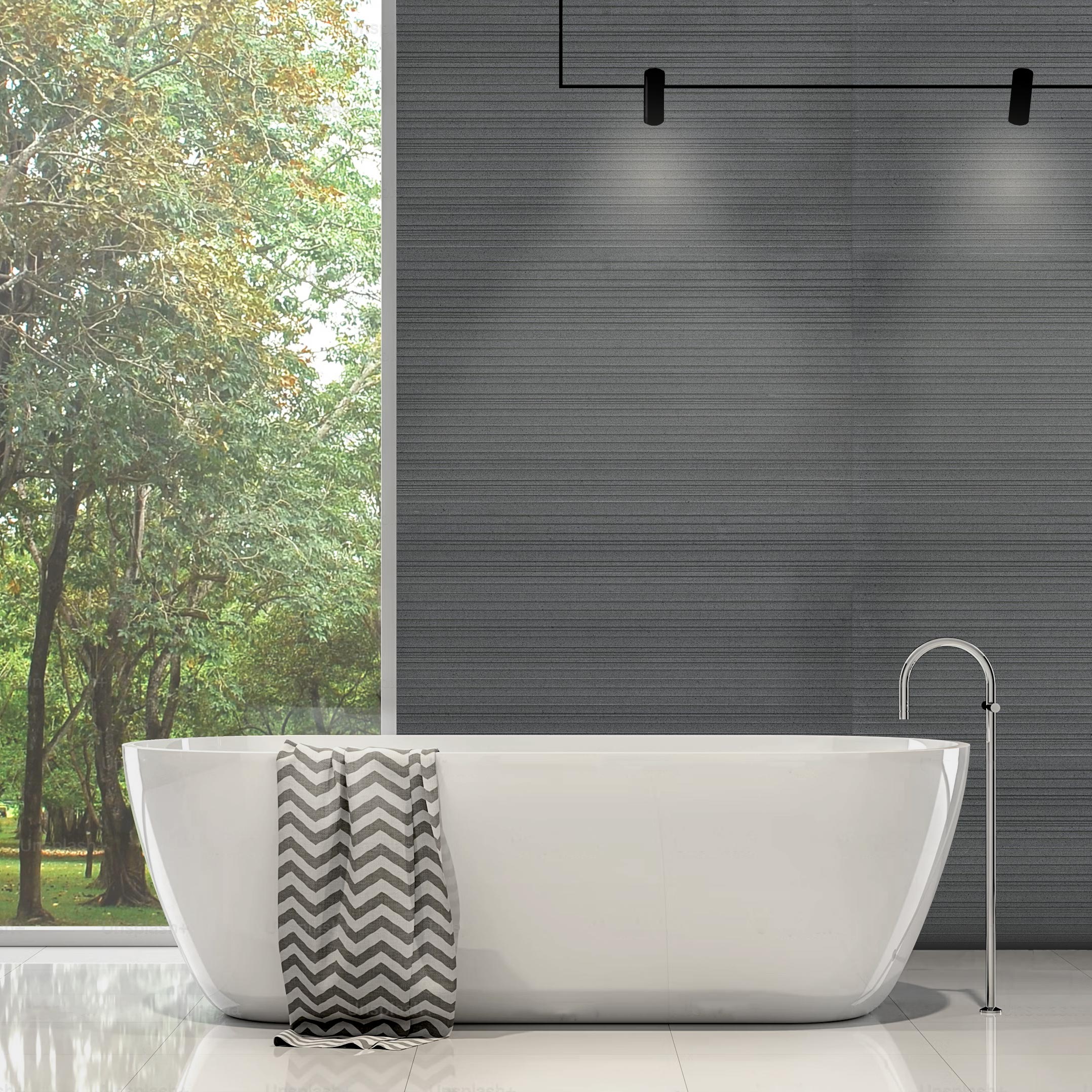 BLACK BASALT: Field Tile (18"×36"×3/8" | horizon)