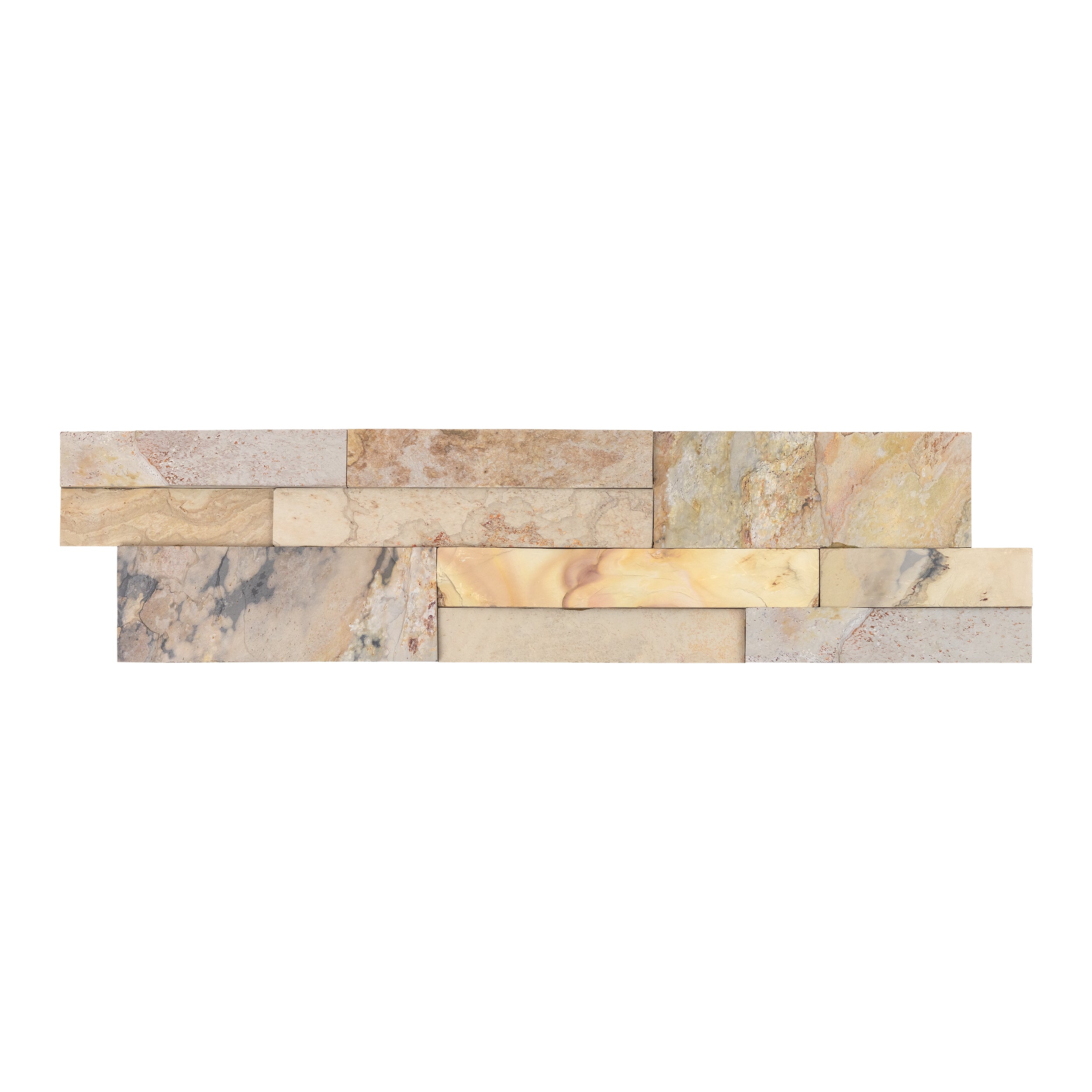 INDIAN AUTUMN: Wall Veneer (6"×24"×3/8"–5/8" | natural cleft)