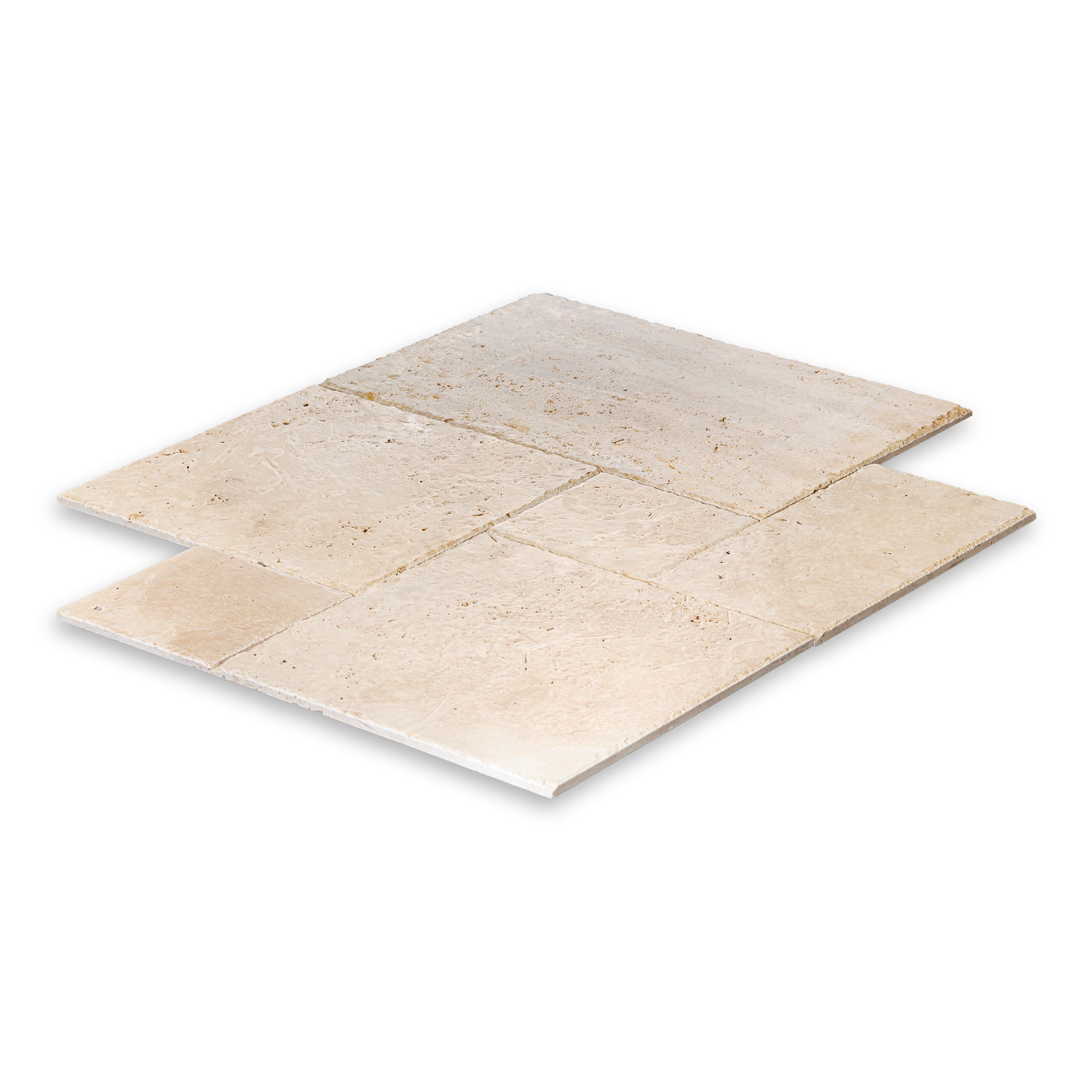IVORY PREMIUM: Versailles Pattern Field Tile (16"×16"×1/2" | brushed)