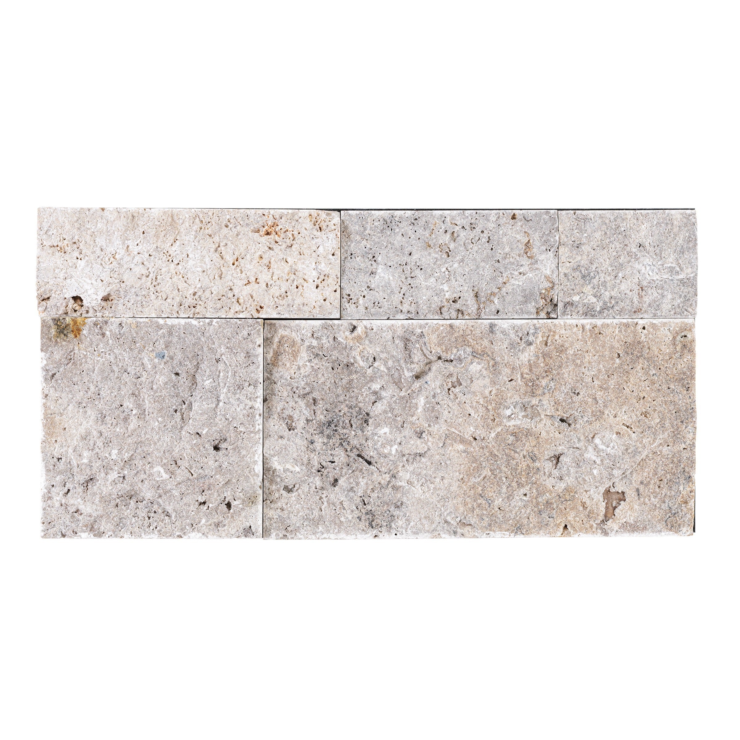 SILVER PREMIUM: Wall Veneer (4"×4"×7/8" | split-face)