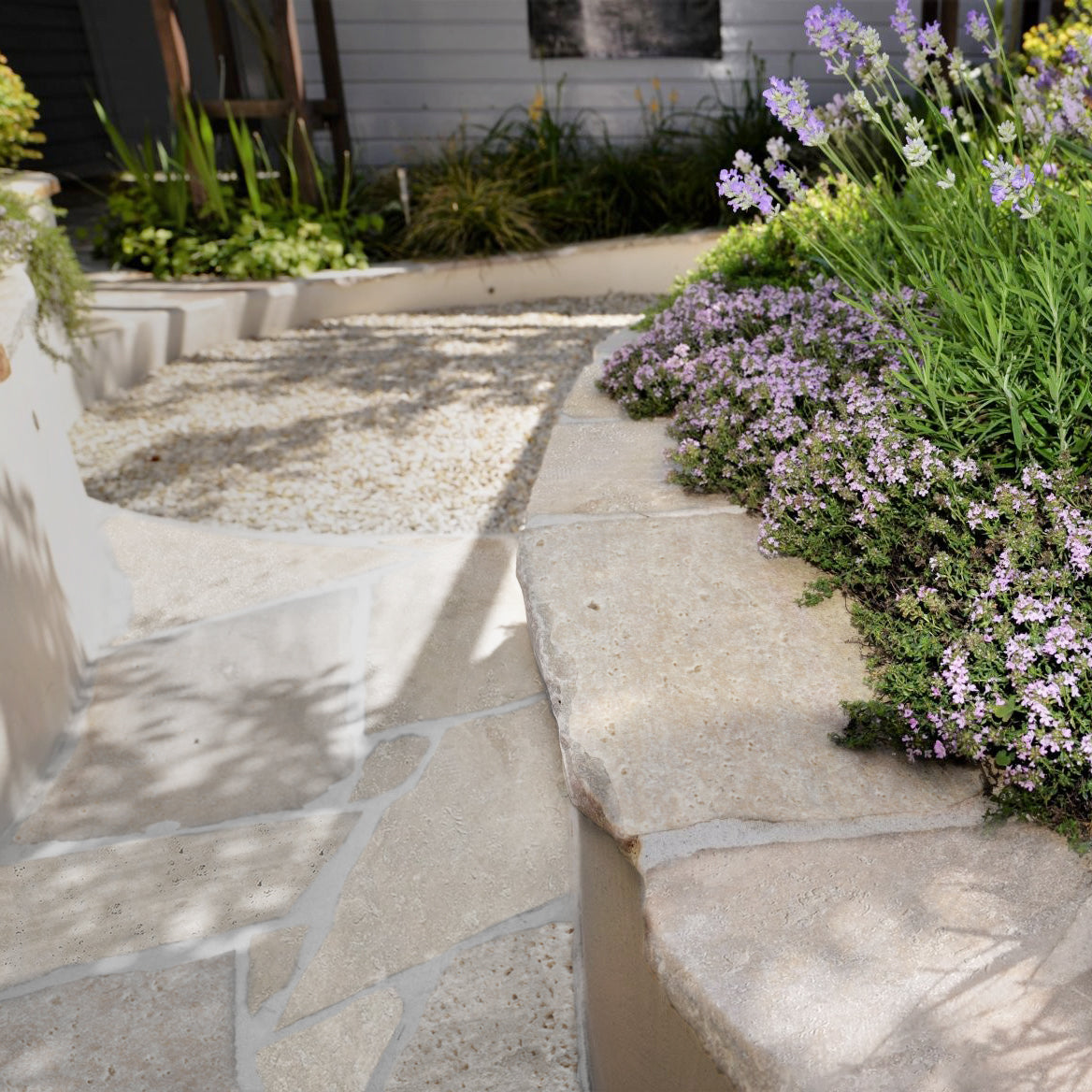IVORY PREMIUM: Pavers (tumbled)