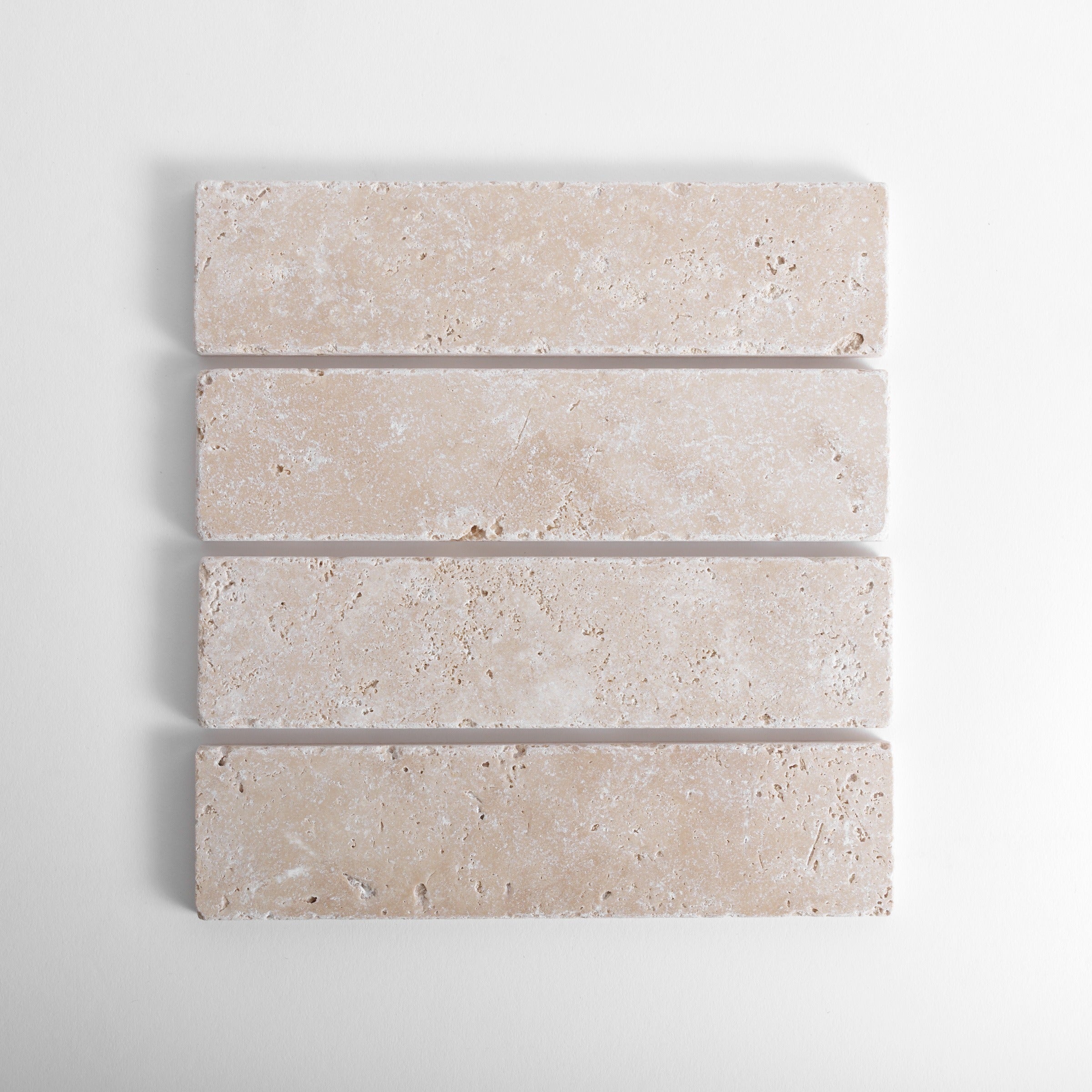 IVORY PREMIUM: Field Tile (2"×8"×3/8" | tumbled)