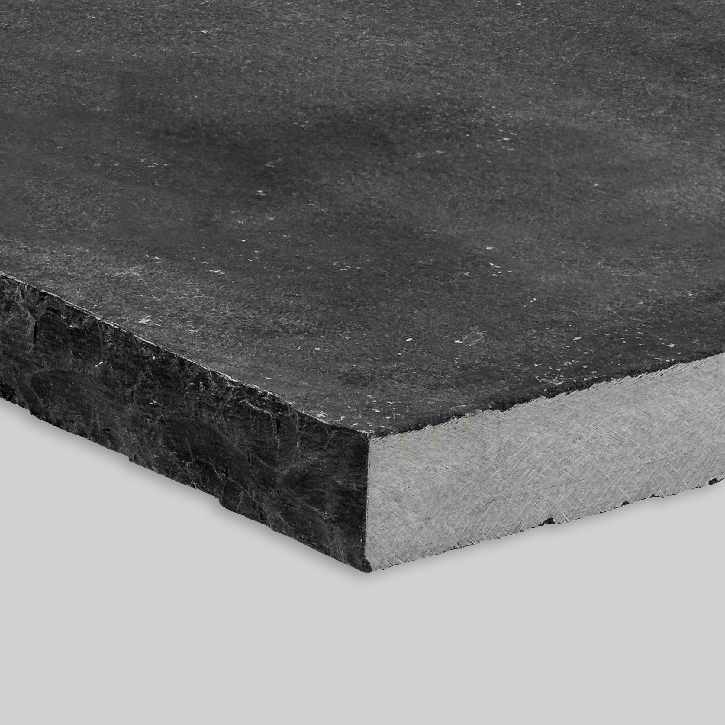 LIME BLACK: Field Tile (12"×24"×1 3/16" | natural cleft | rockface edge)