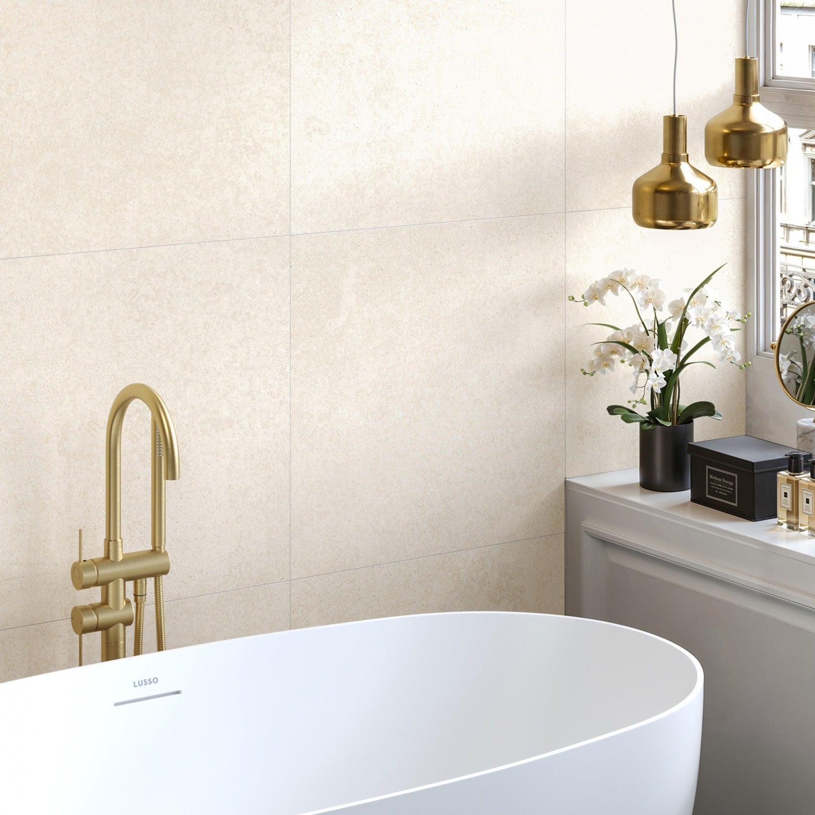 LYMRA: Field Tile (12"×24"×1/2" | honed)
