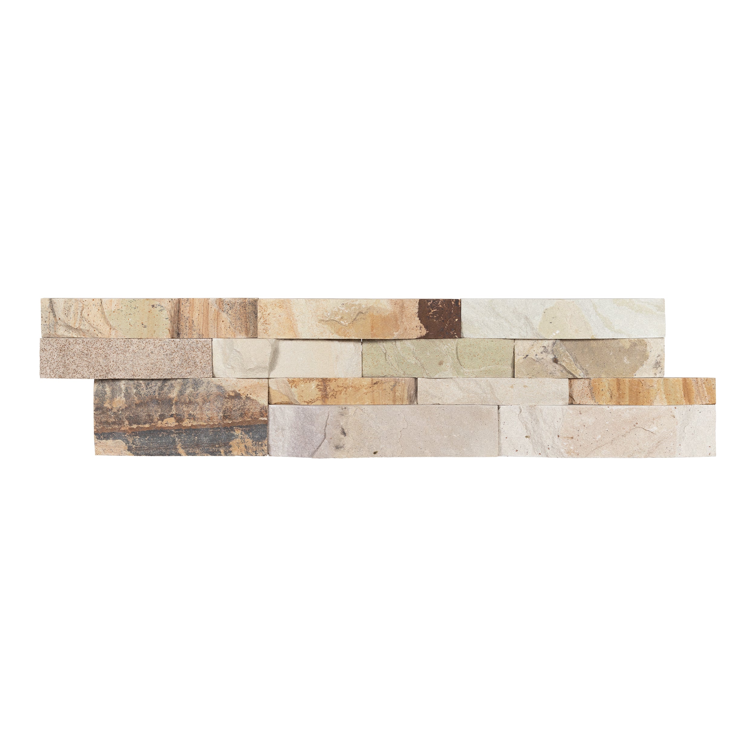 NEW HONEY WHEAT: Wall Veneer (6"×24"×1/2"–1 1/2" | natural cleft)