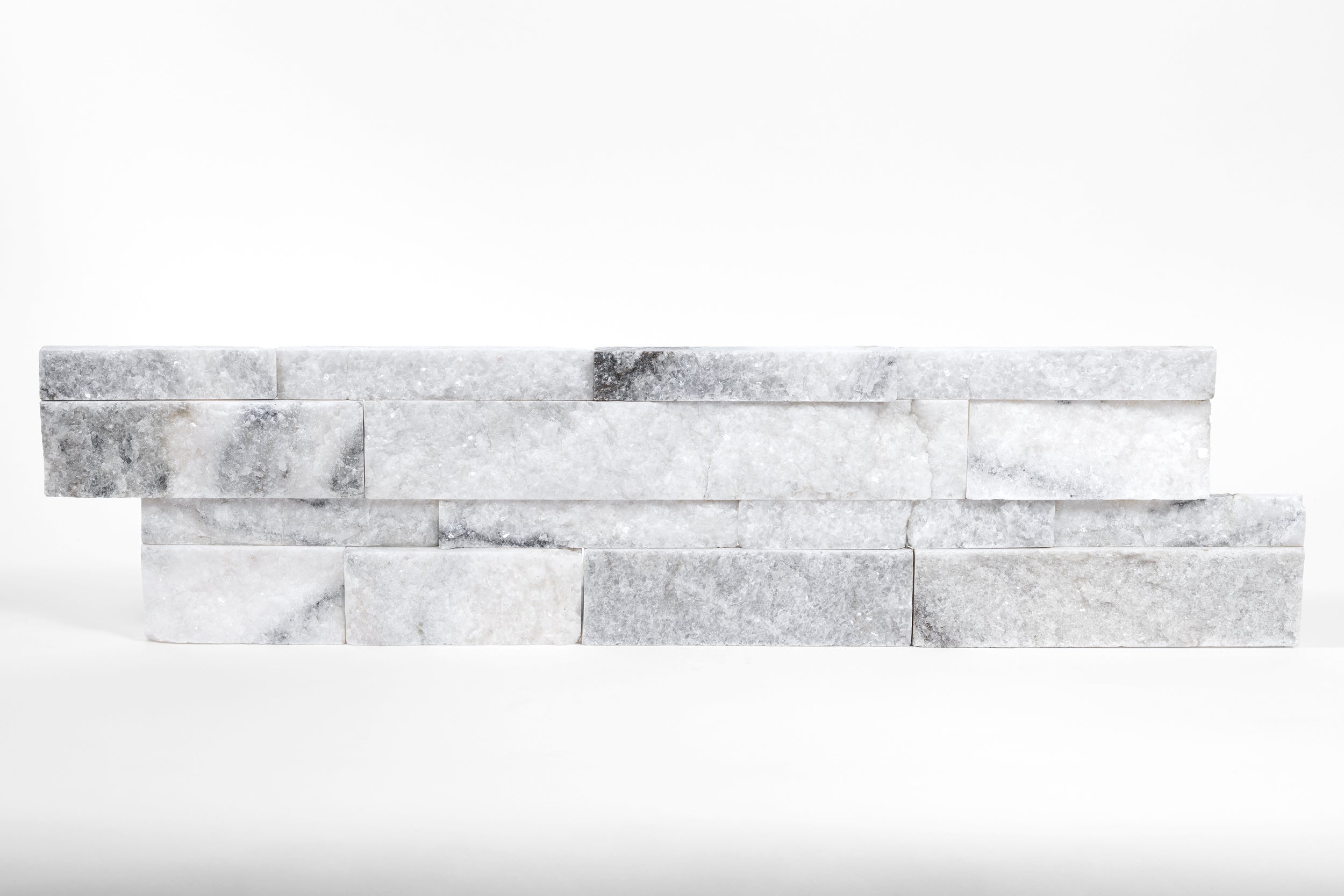 ARCTIC GREY: Wall Panels (6"×6"×1/2" | natural cleft)