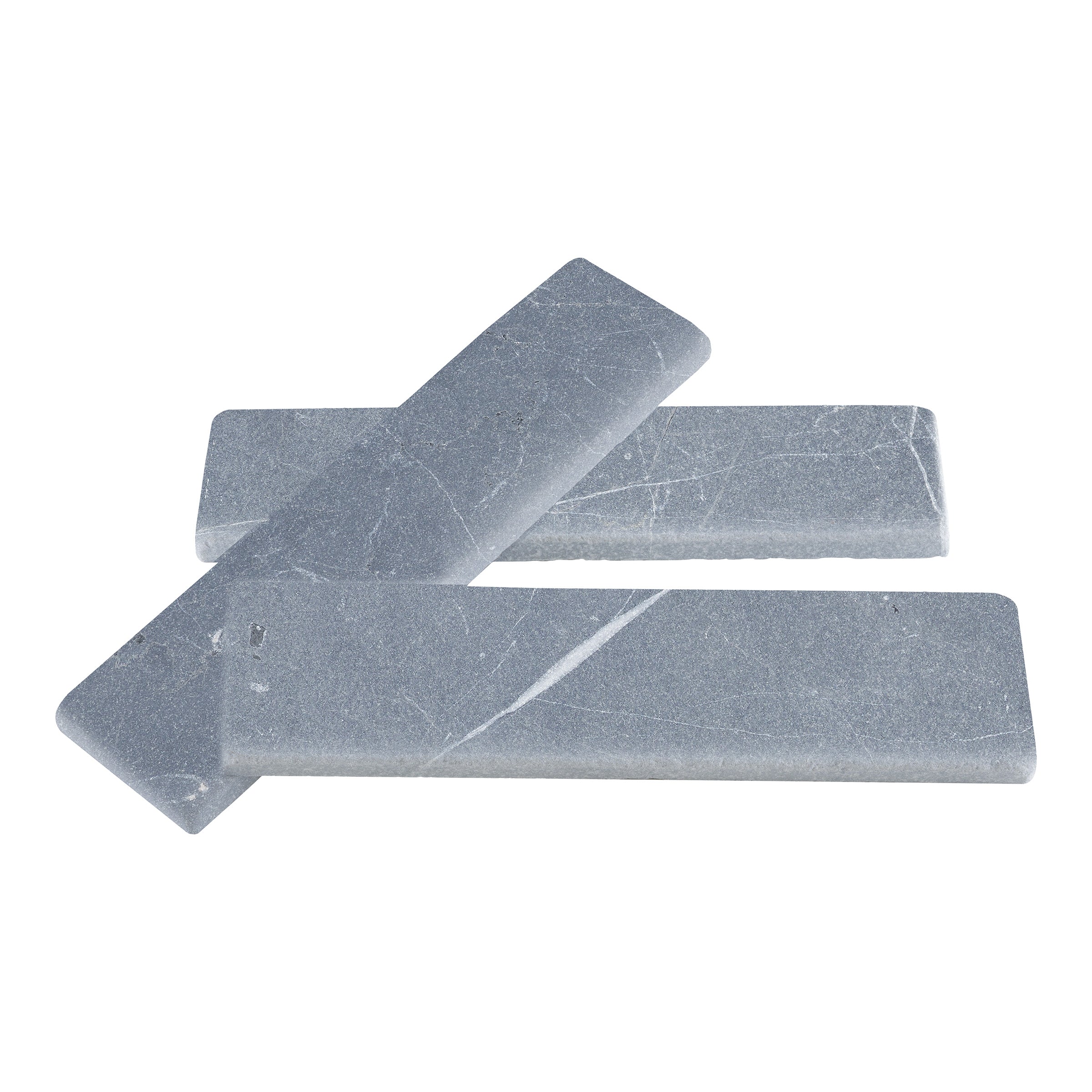 NEGRO MARQUINA: Field Tile (2"×8"×3/8" | tumbled)