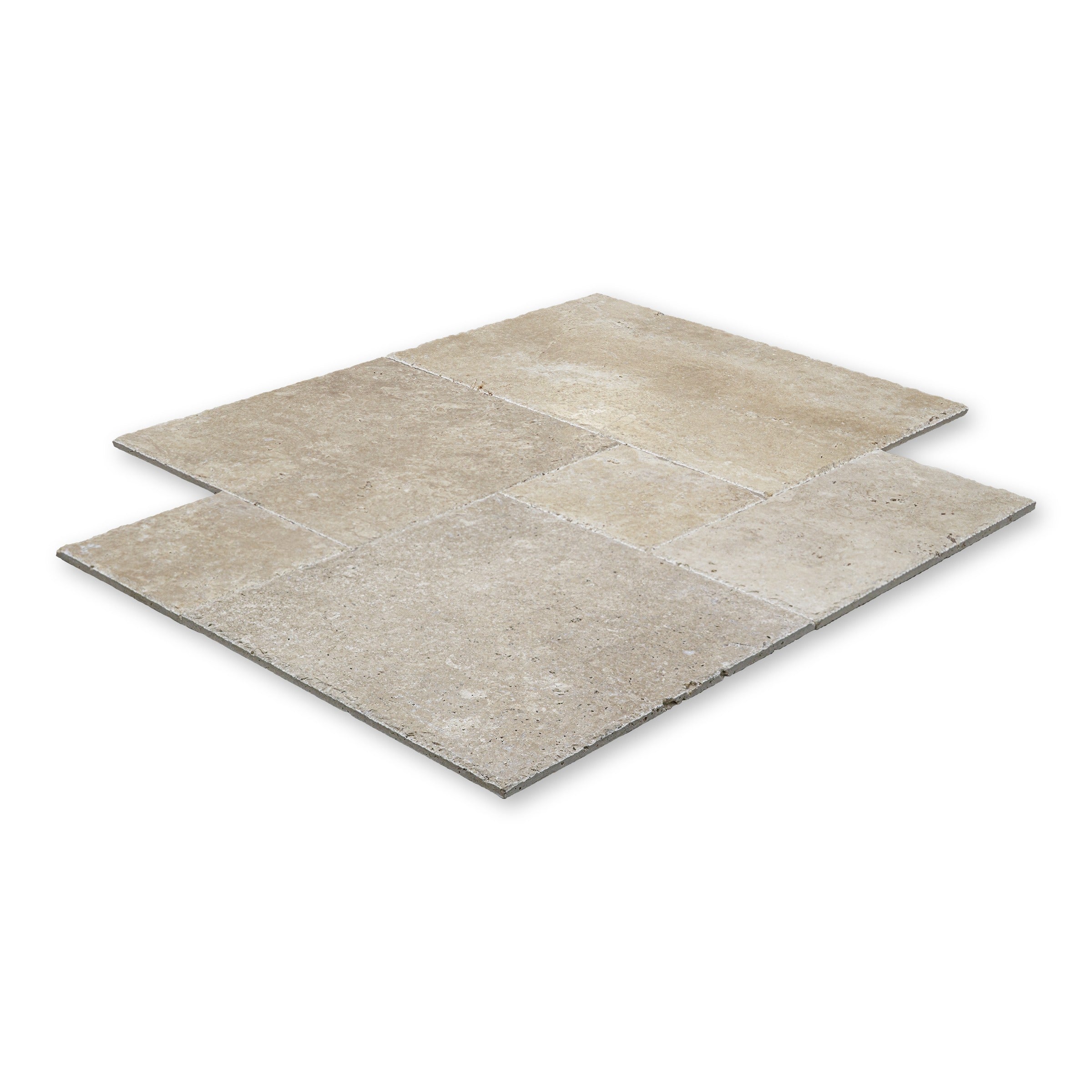 NOCE PREMIUM: Versailles Pattern Field Tile (16"×16"×1/2" | tumbled)