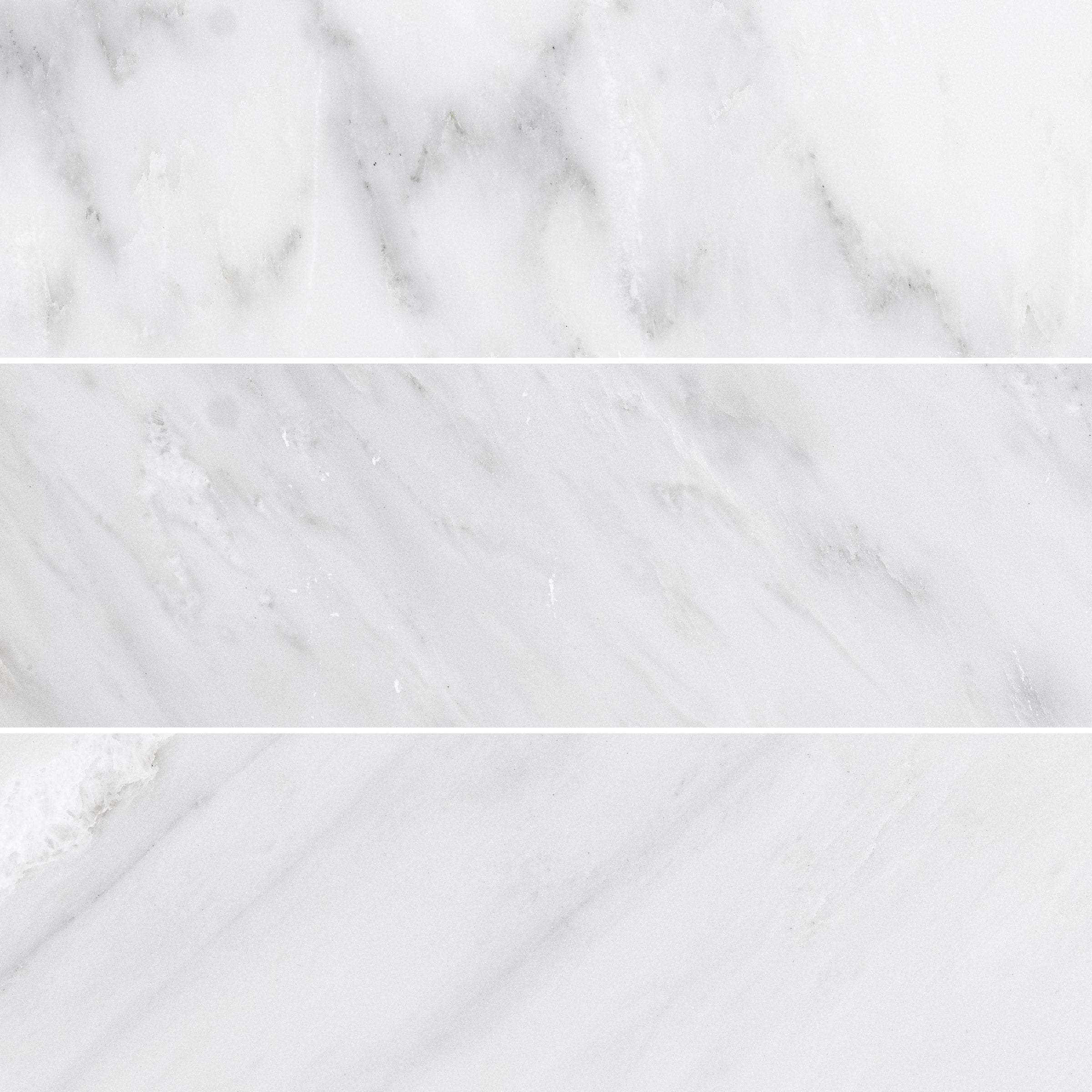 ORIENTAL WHITE: Hexagon Field Tile (6"×7"×3/8" | polished)