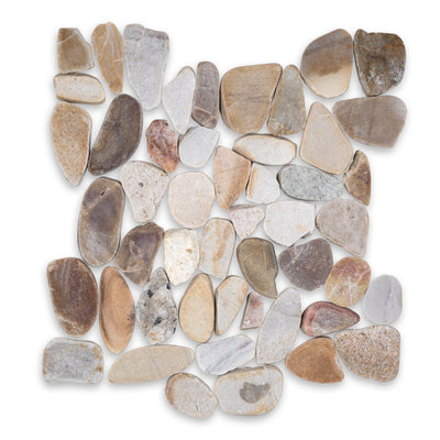 Pebble Tiles — Sand – Riverstone collection