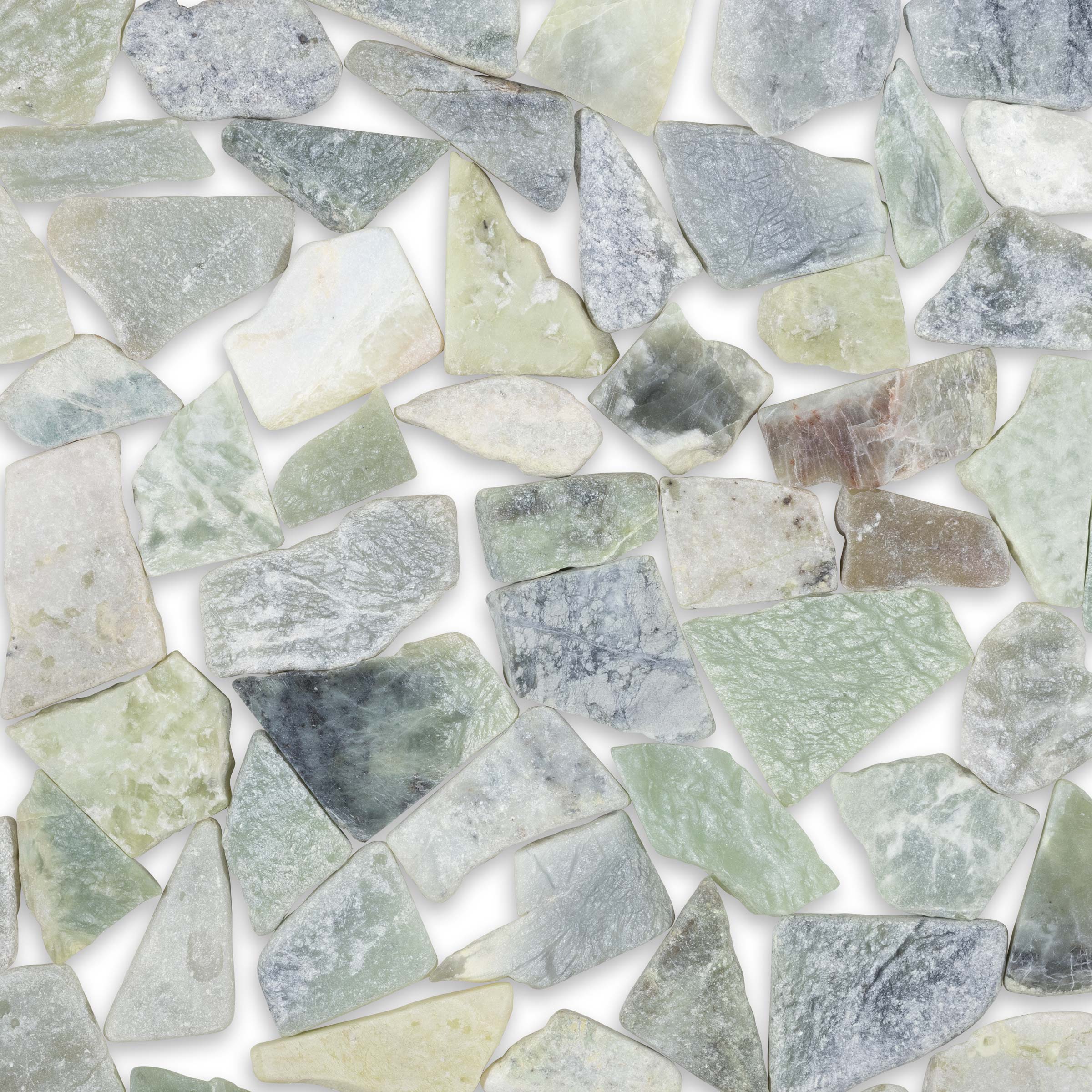 PEBBLE TILES: Mosaic (12"×12"×3/8" | matte) (7)