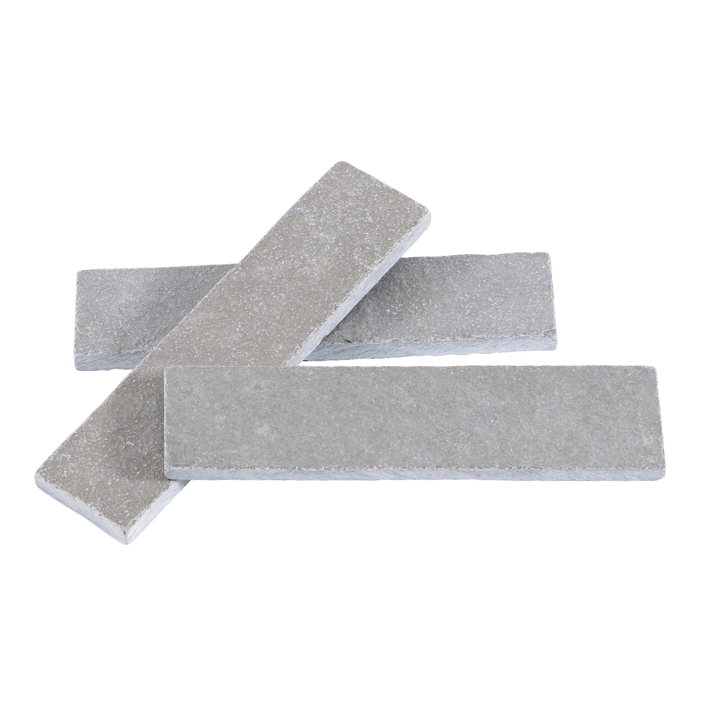 PURBECK GREY: Field Tile (2"×8"×3/8" | distressed)