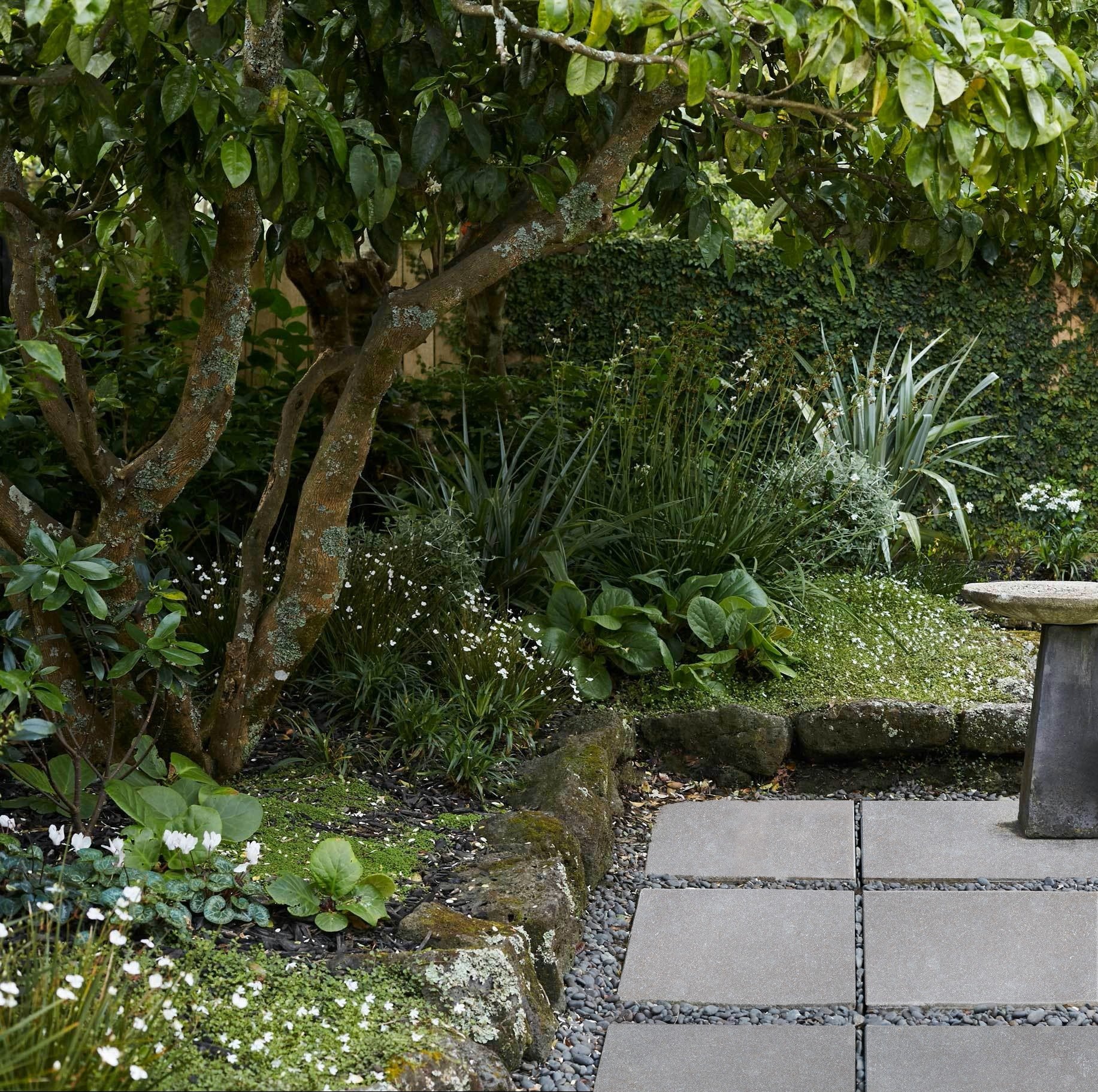 PURBECK GREY: Versailles Pattern Pavers (16"×16"×1 3/16" | distressed)