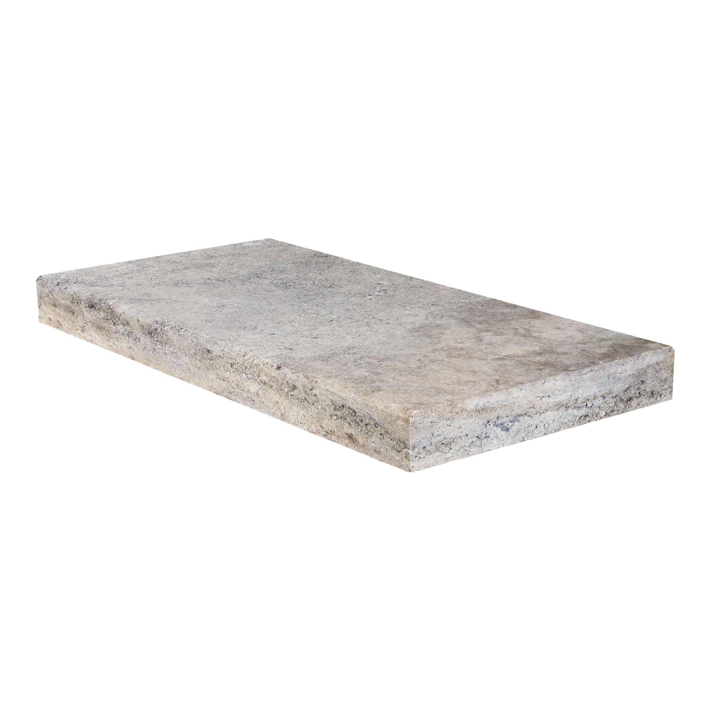 SILVER PREMIUM: Wall Cap (12"×24"×1 31/32" | honed | modern edge)