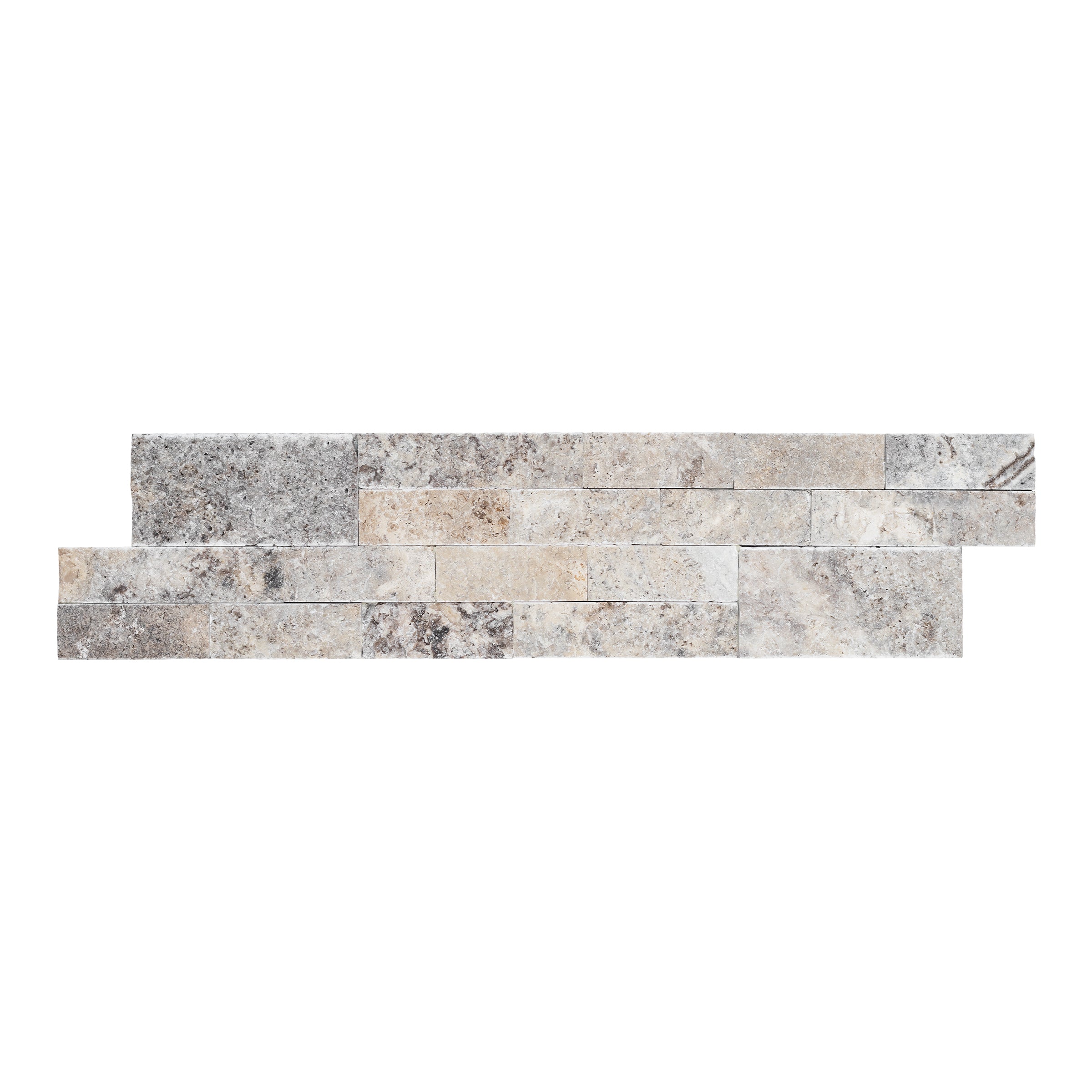 SILVER PREMIUM: Wall Veneer (6"×24"×1/2"–1 1/4" | natural cleft)