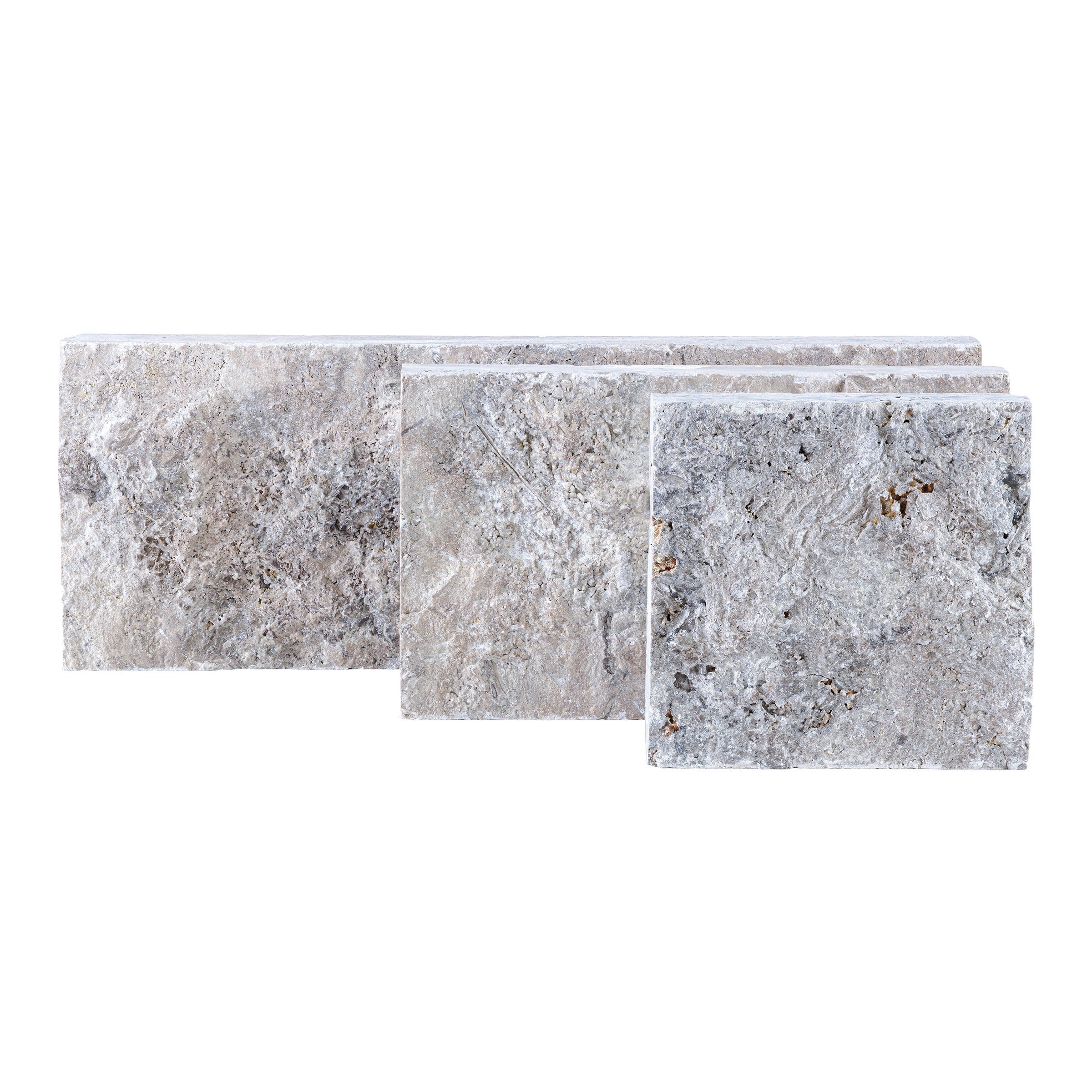 SILVER PREMIUM: Wall Veneer (8"×8"×1 1/4" | split-face)