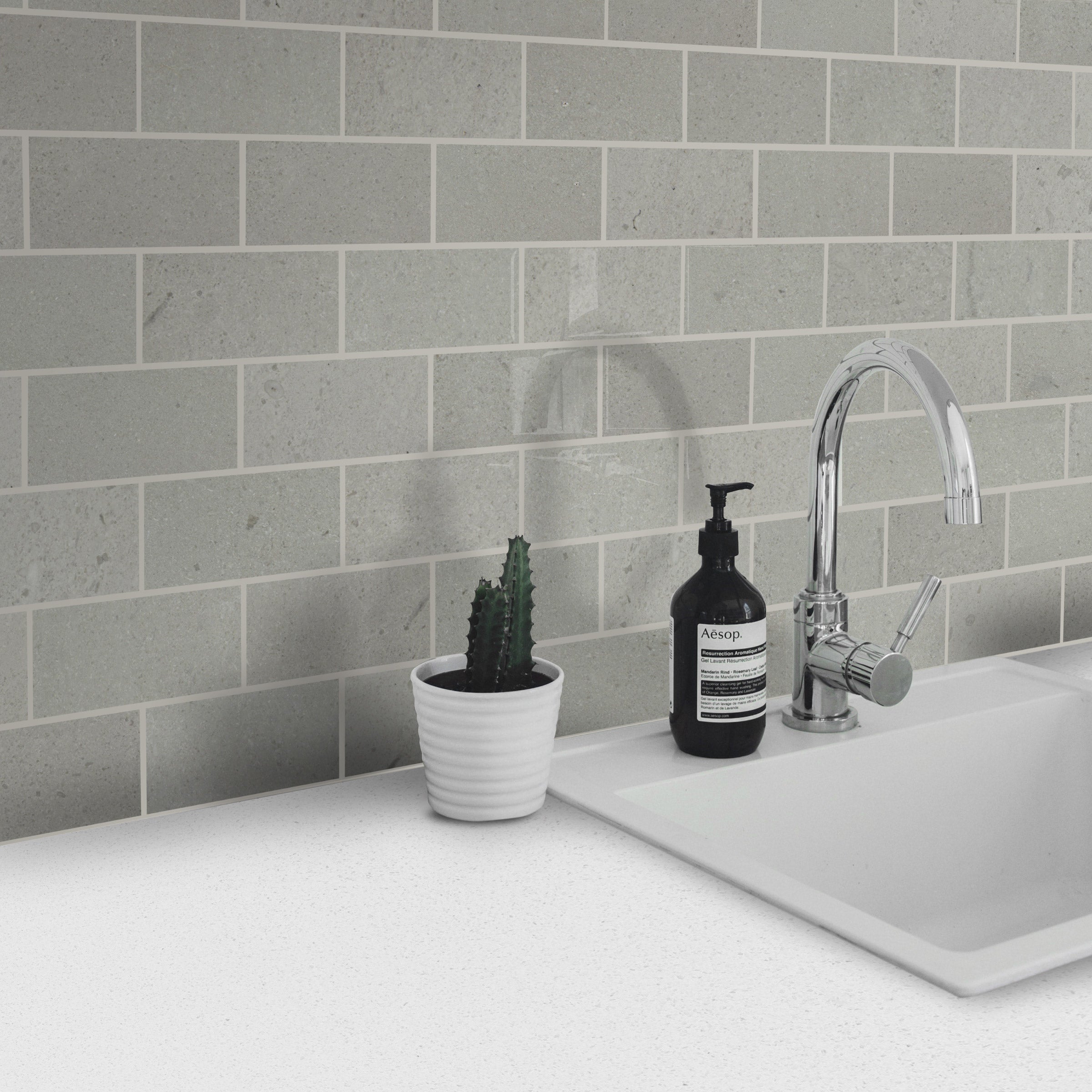 SPANISH GREY: Field Tile (3"×6"×3/8" | polished)