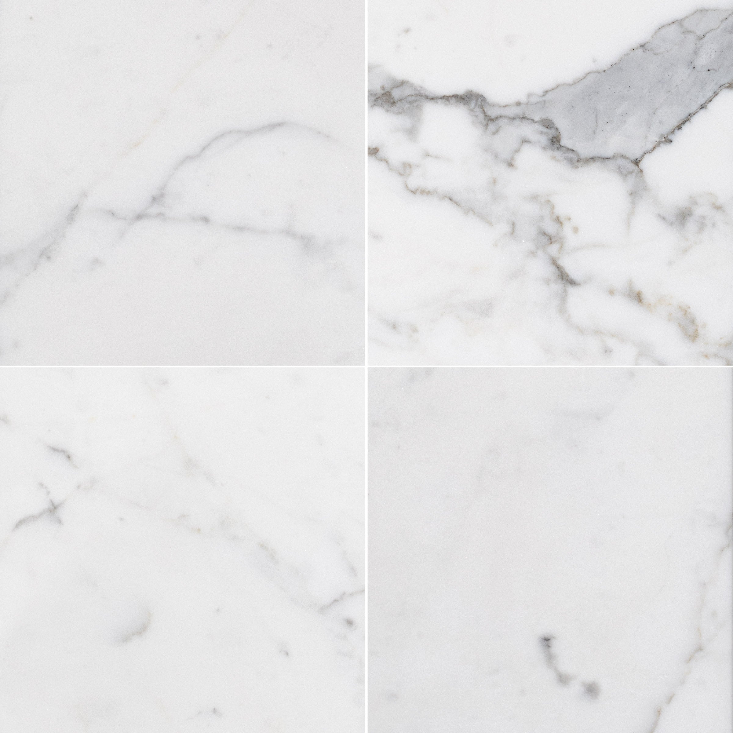 STATUARY WHITE: Field Tile (12"×24"×3/8" | honed)