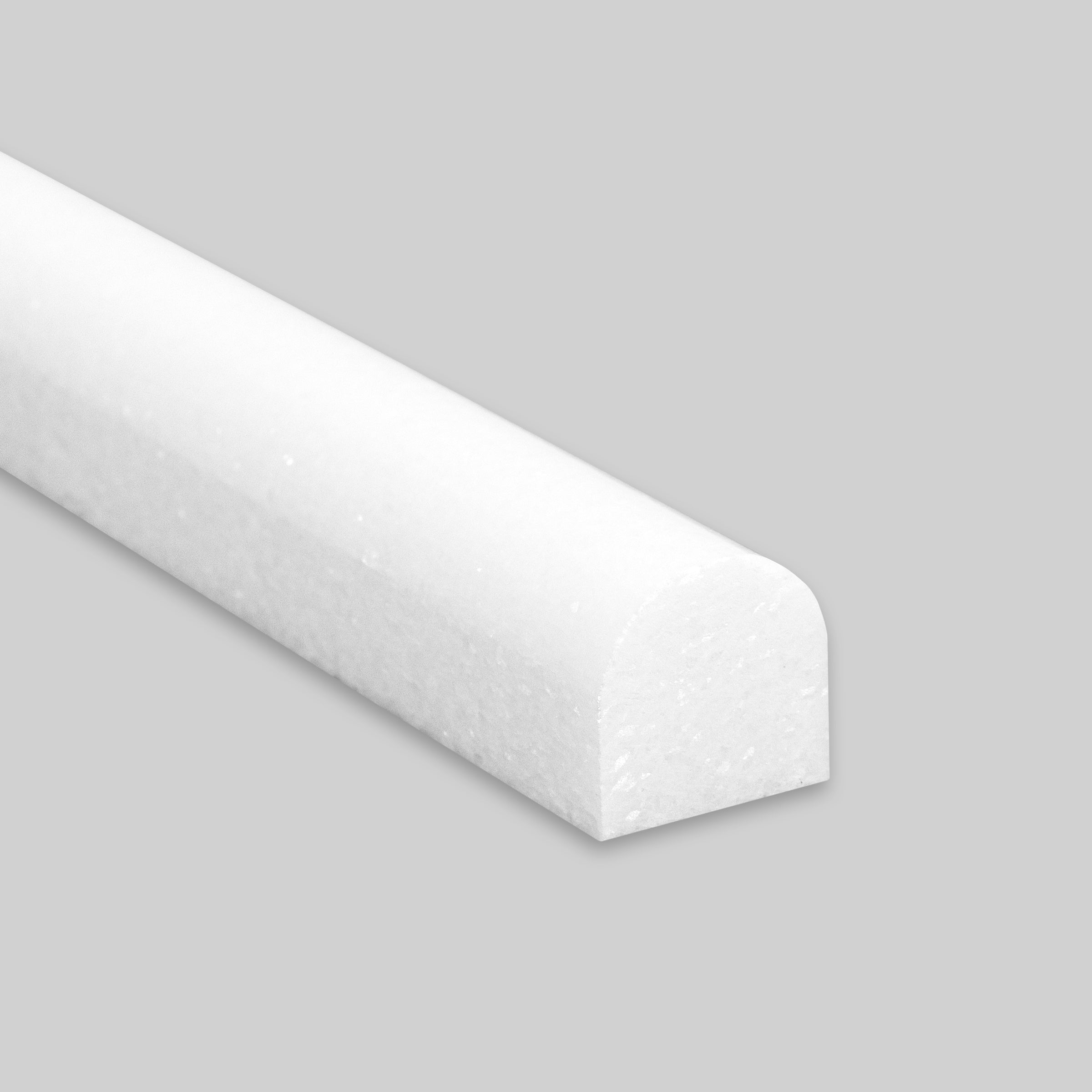 THASSOS WHITE: Trim (3/4"×12"×3/4" | polished)