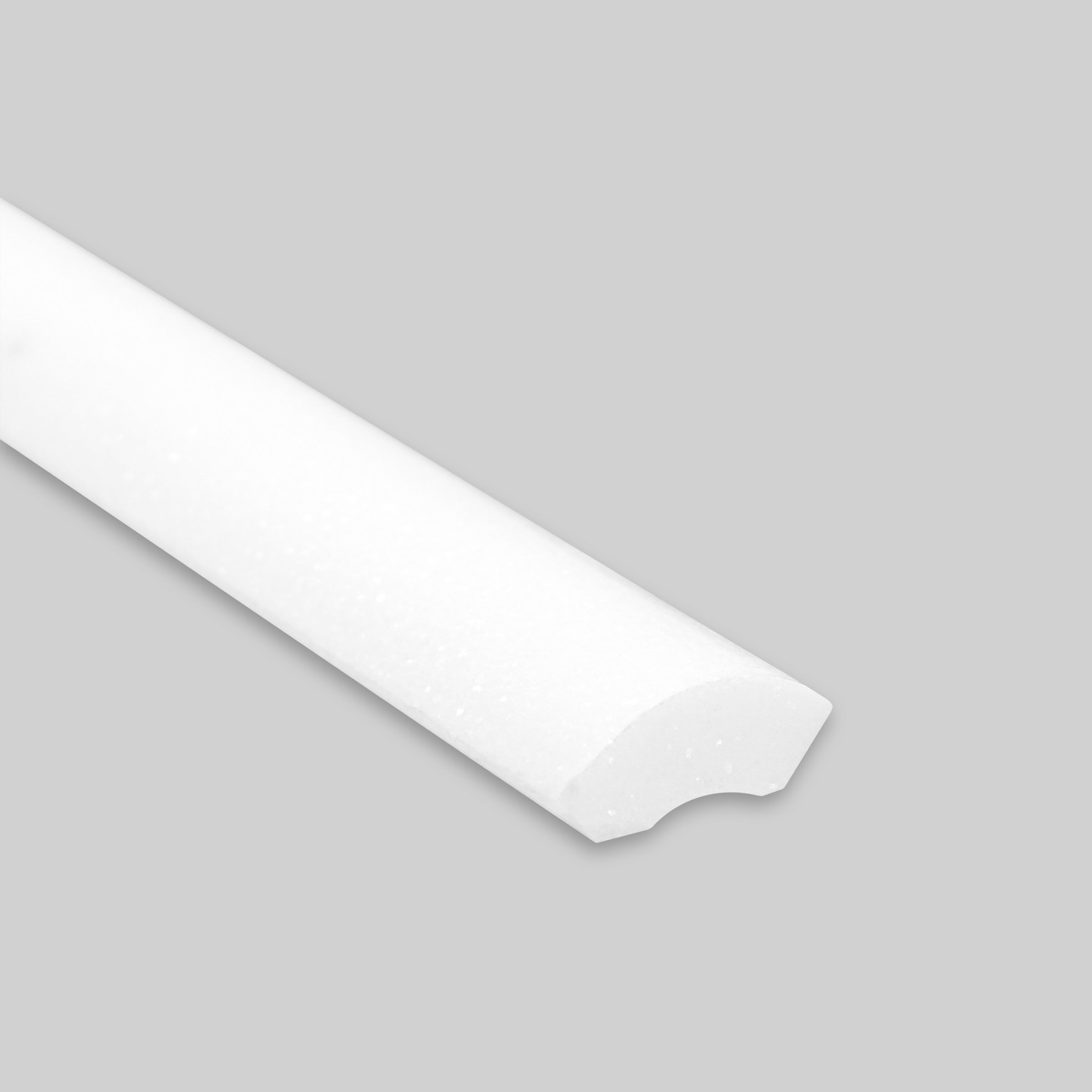THASSOS WHITE: Trim (1"×12"×1/2" | polished)