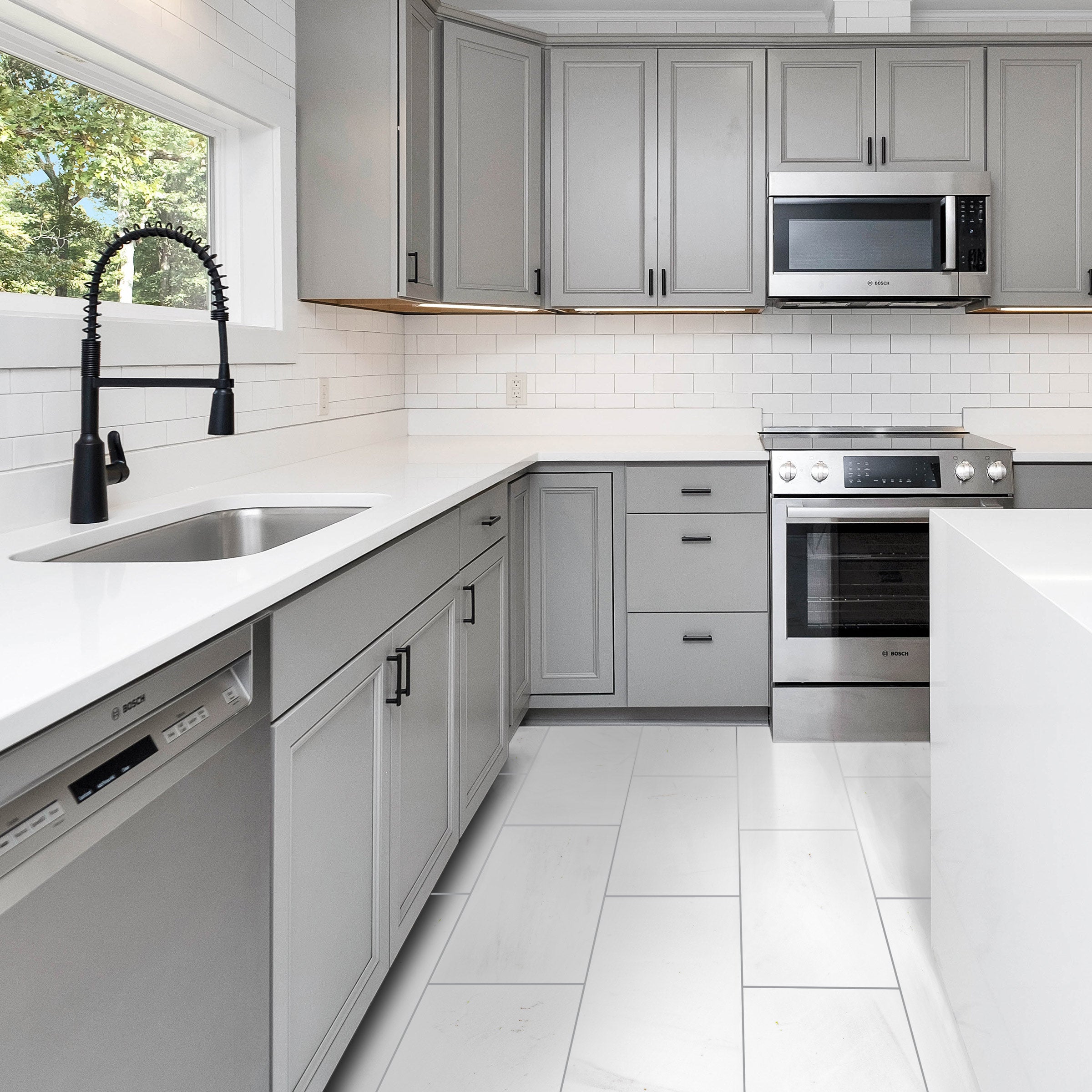 THASSOS WHITE CLASSIC: Field Tile (12"×24"×3/8" | polished)