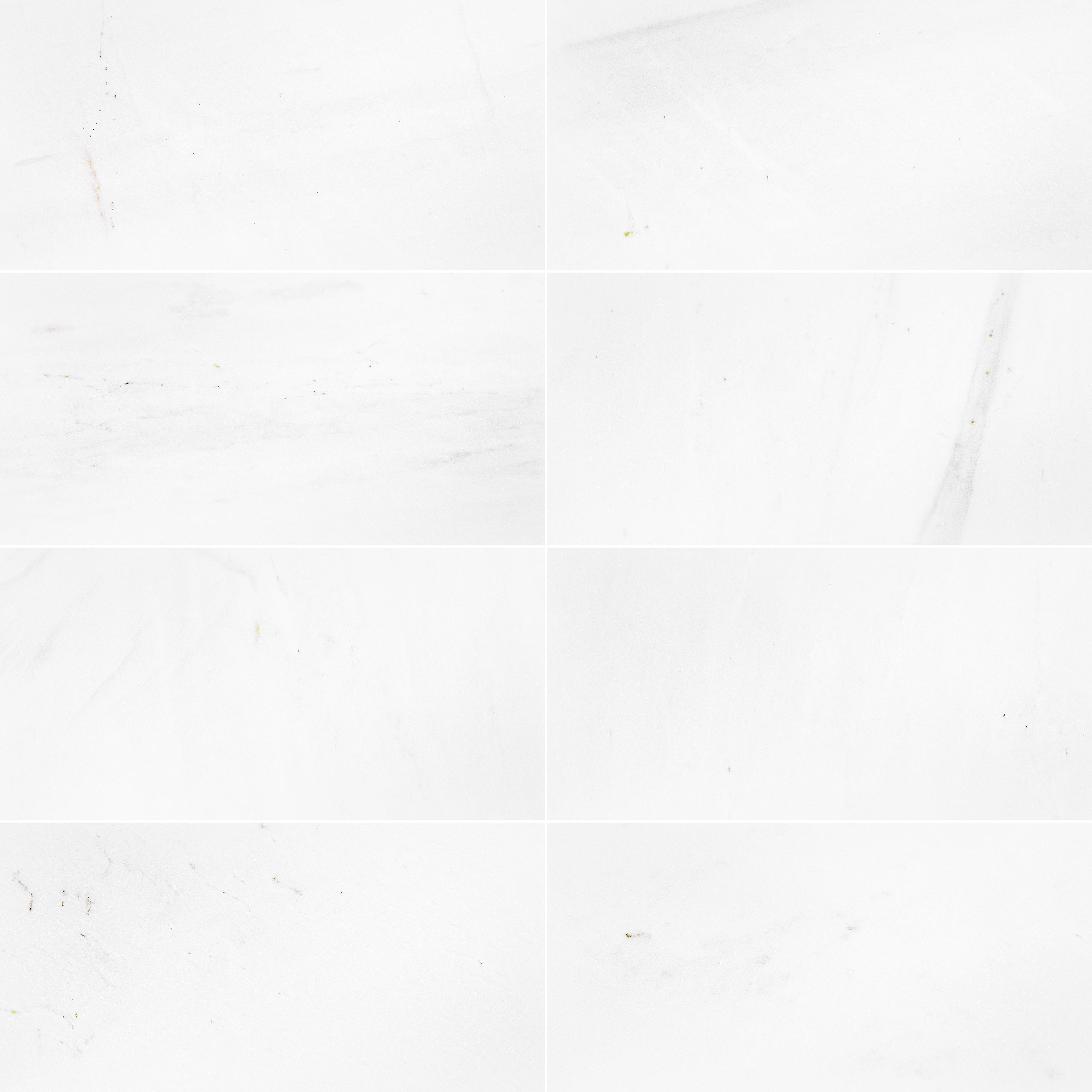 THASSOS WHITE CLASSIC: Field Tile (12"×24"×3/8" | polished)