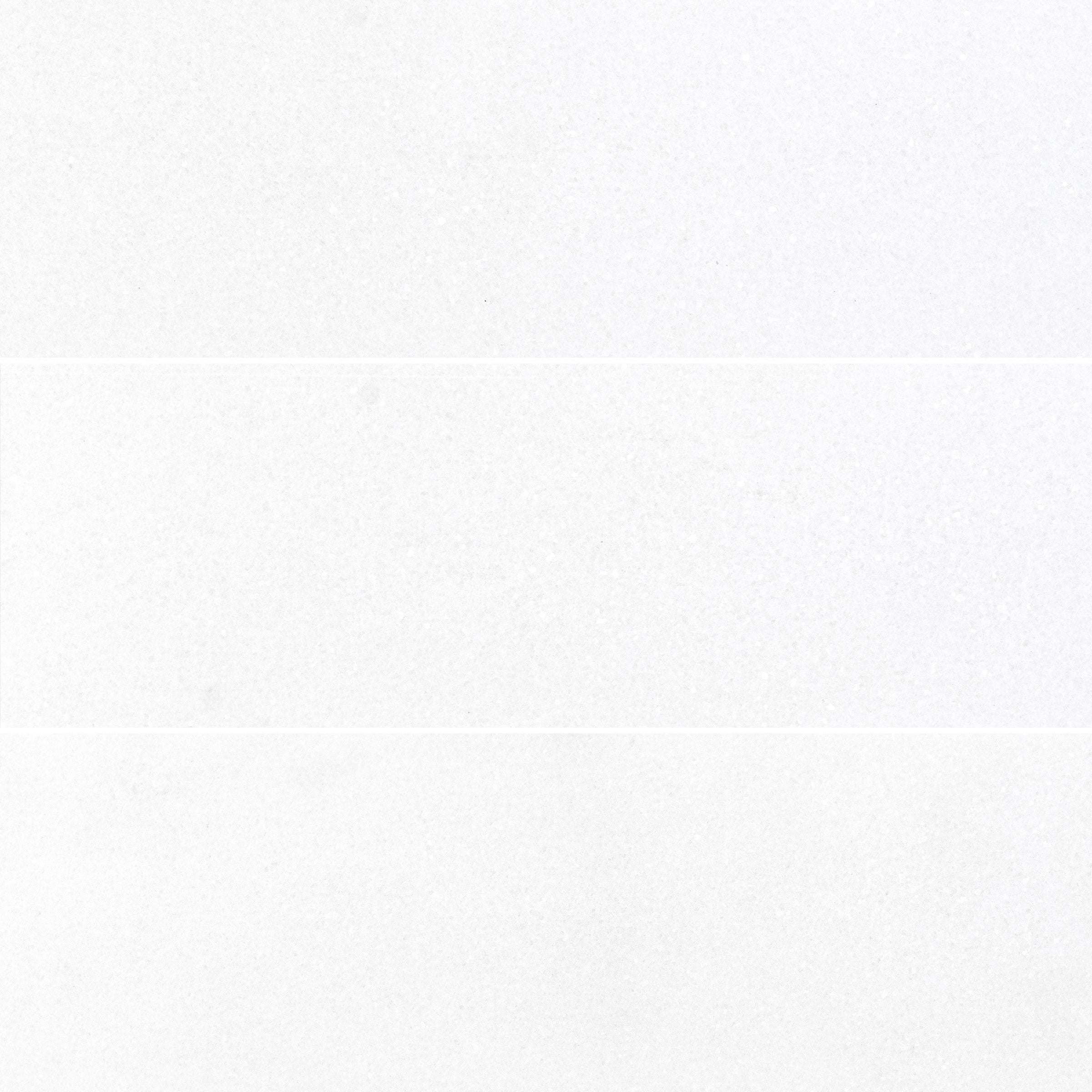 THASSOS WHITE: Field Tile (4"×12"×3/8" | polished)
