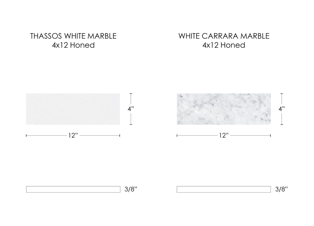 Nsr Thassos White & White Carrara Checkerboard tile — available at Surface Group