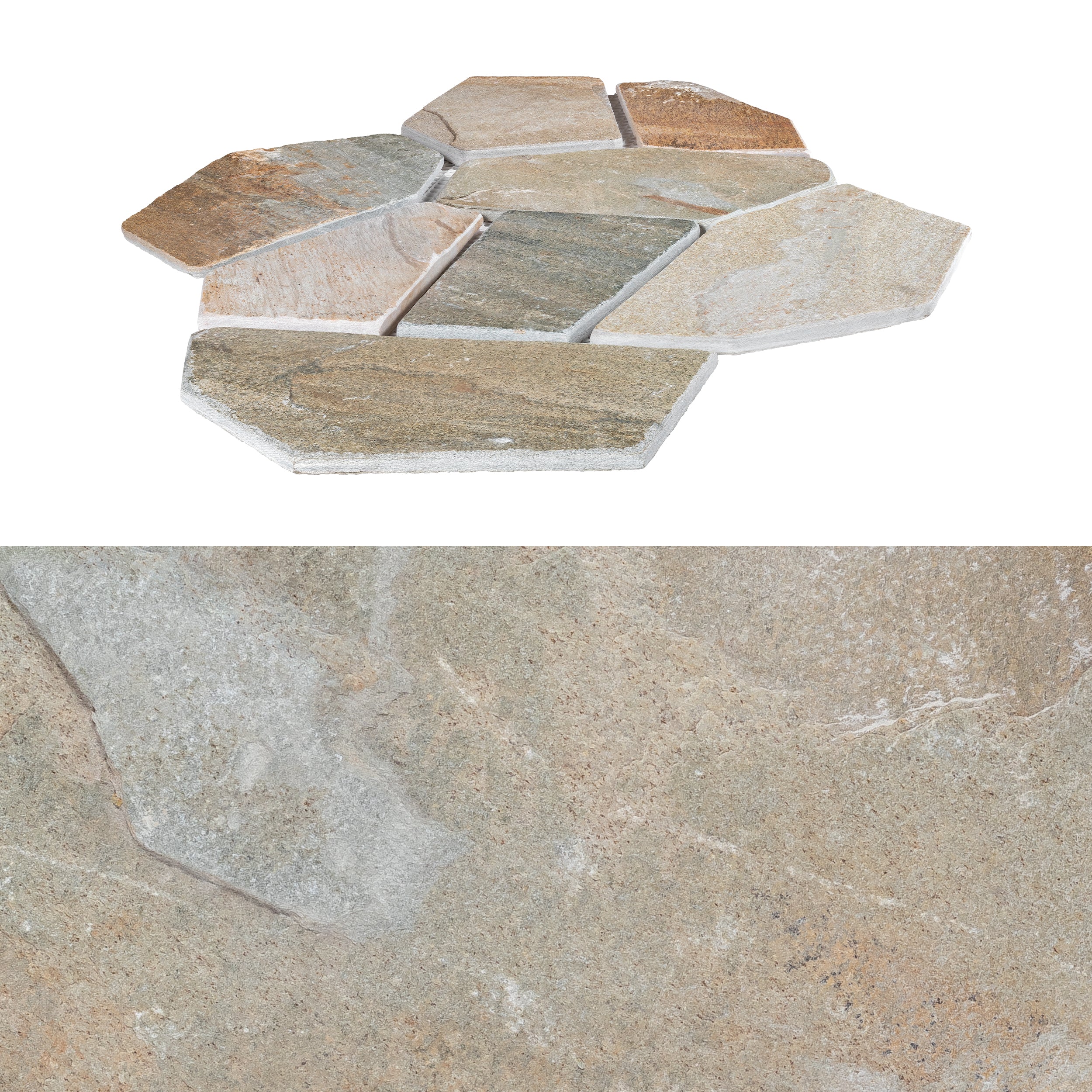DESERT GOLD: Pavers (snap cut)