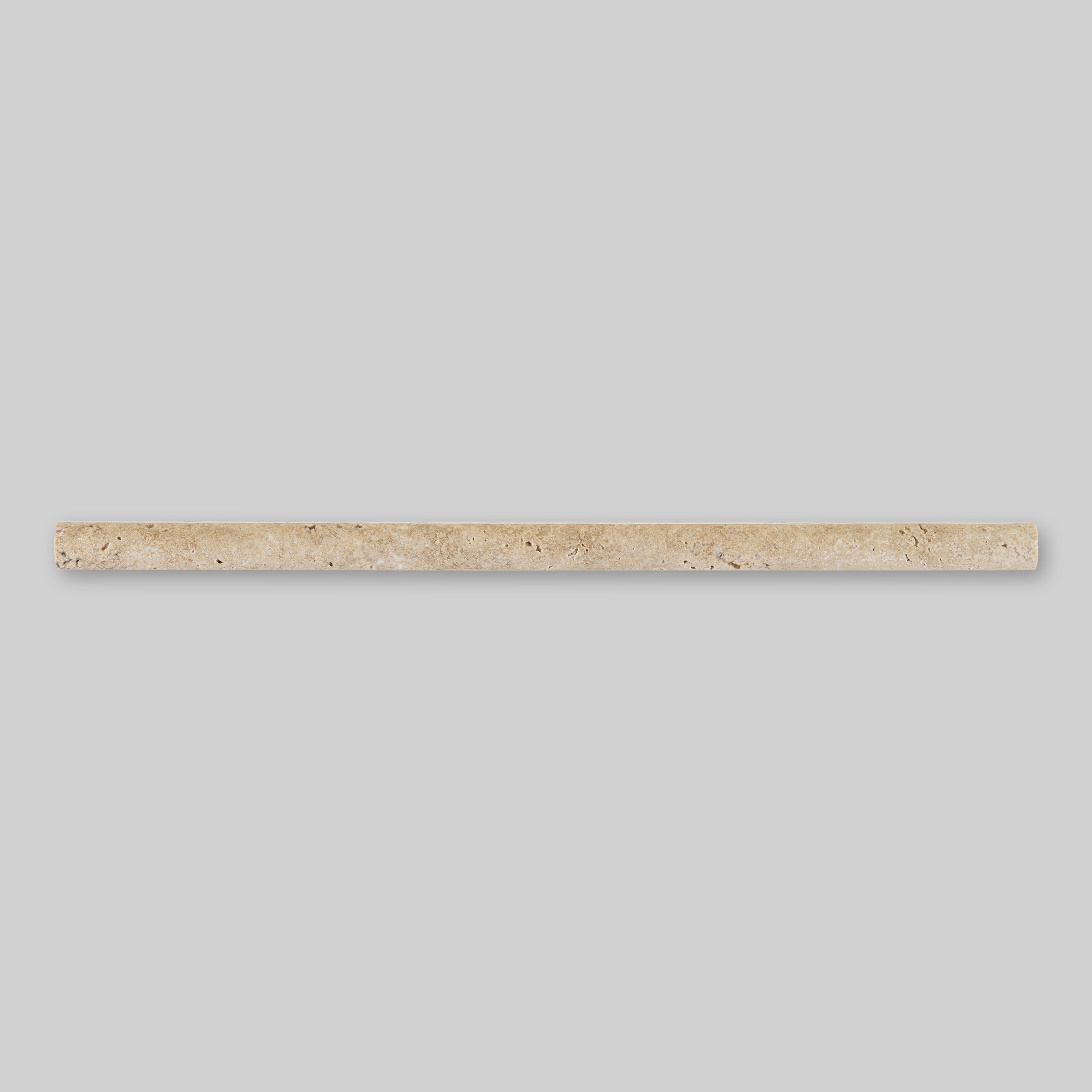 WALNUT: 1" Straight Stack Mosaic (12"×12"×3/8" | tumbled)