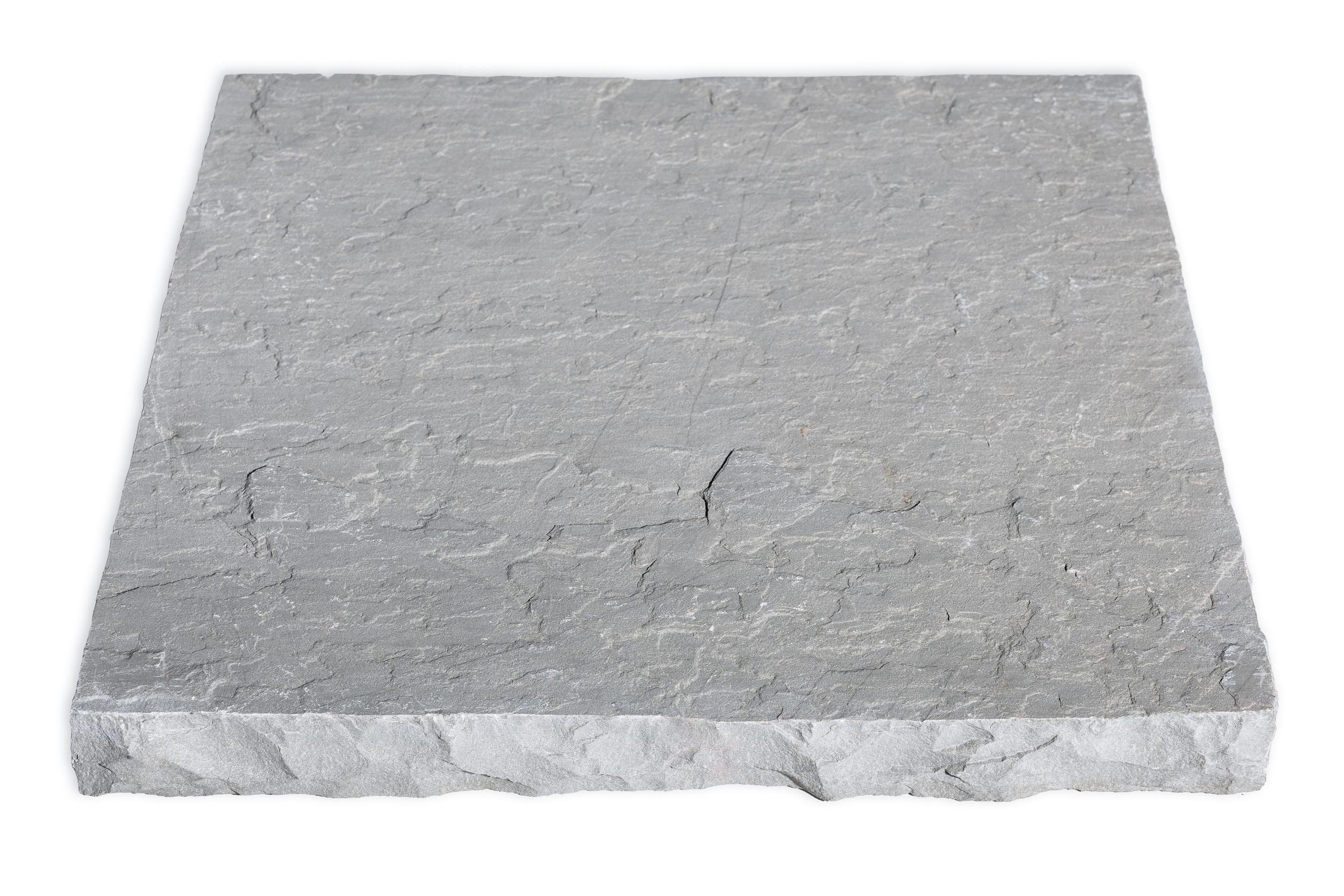 Artisan Cap Appalachian Grey accessories by Old World Flagstone, primary product image, 36.0" x 36.0" x 2.0" size. Premium stone veneer for exterior and interior walls.