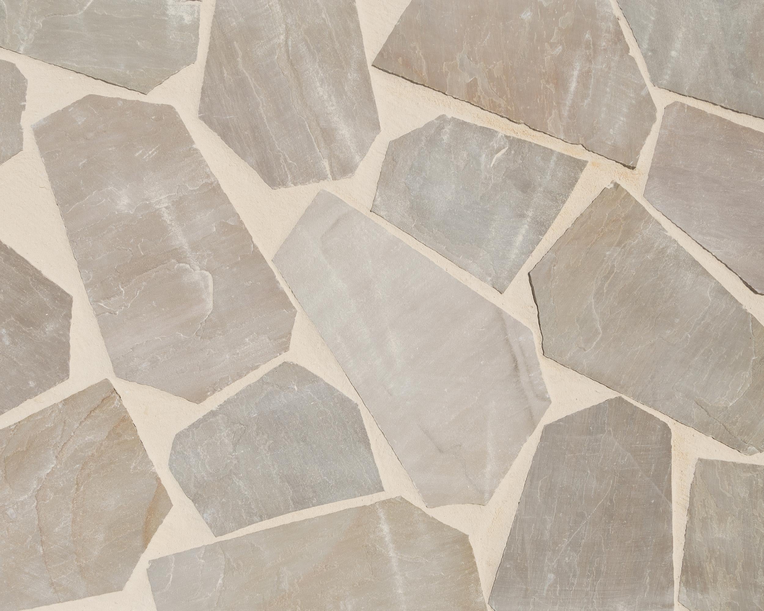 Artisan Flagstone Tennessee Tan pavers by Old World Flagstone, primary product image. Premium stone veneer for exterior and interior walls.