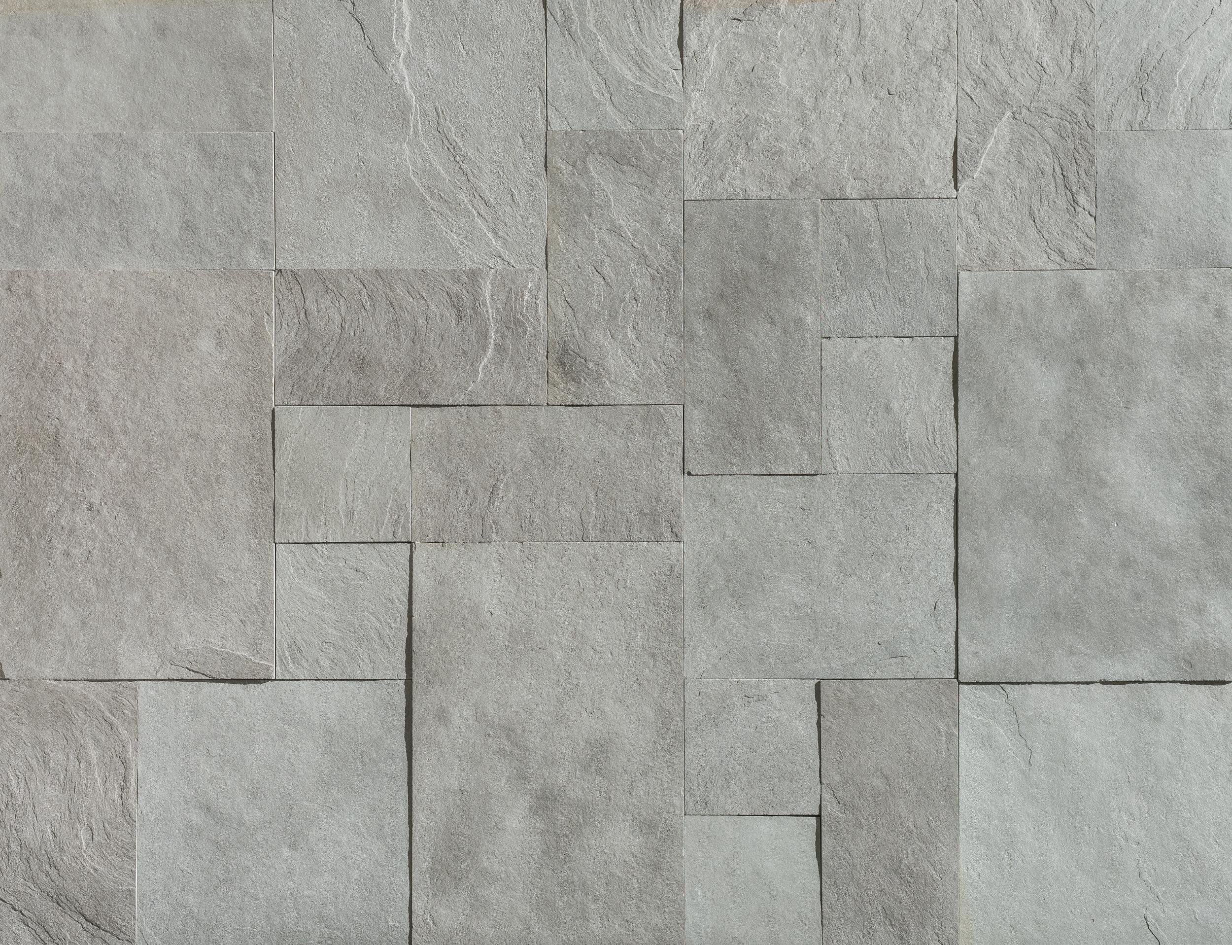 ArtisanCut Flagstone Colonial Grey pavers by Old World Flagstone, primary product image, 24.0" x 36.0" size. Premium stone veneer for exterior and interior walls.