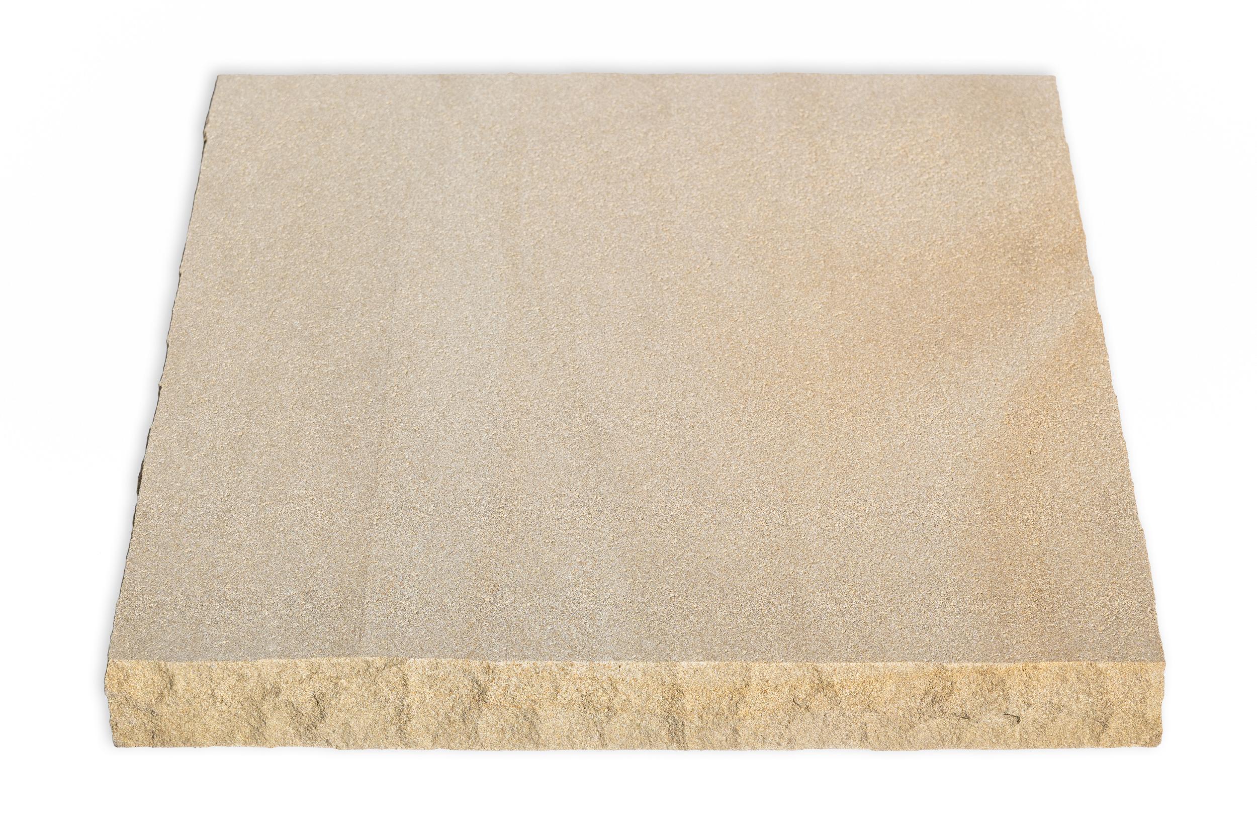 Signature Cap Sedona Buff accessories by Old World Flagstone, primary product image, 26.0" x 26.0" x 2.0" size. Premium stone veneer for exterior and interior walls.