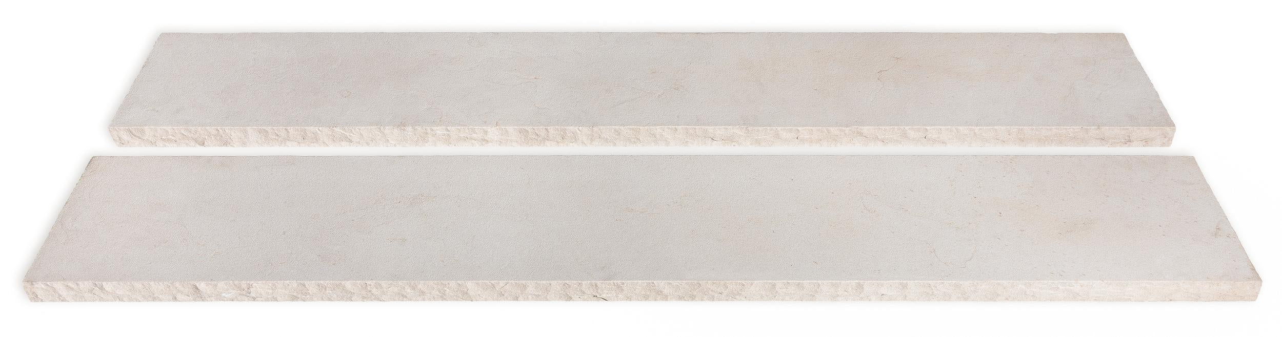Signature Tread Yorkshire tread by Old World Flagstone, primary product image, 24.0" x 84.0" x 2.0" size. Premium stone veneer for exterior and interior walls.
