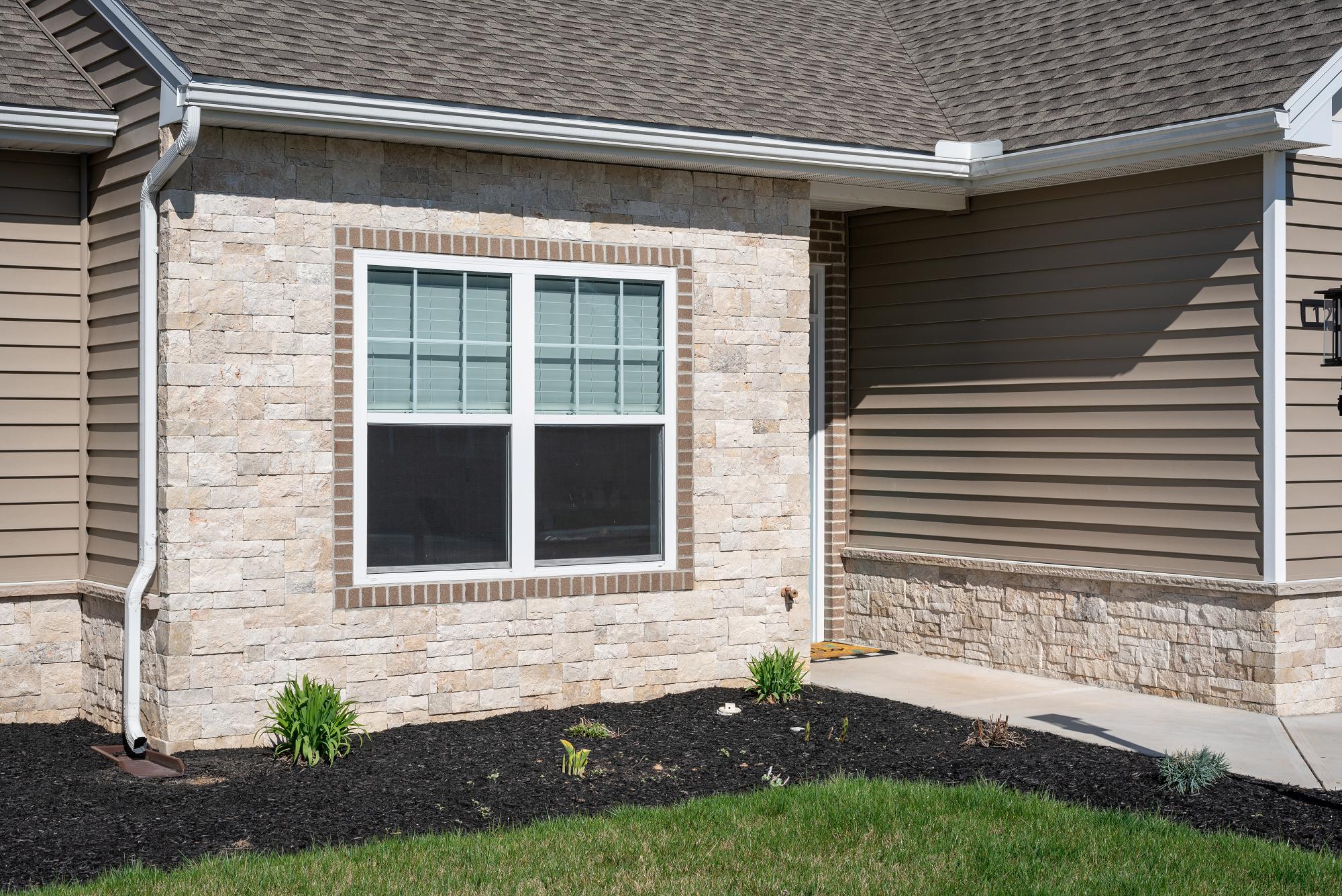 Dressed Ashlar Lafayette wall panels by Old World Veneer, primary product image. Premium stone veneer for exterior and interior walls.