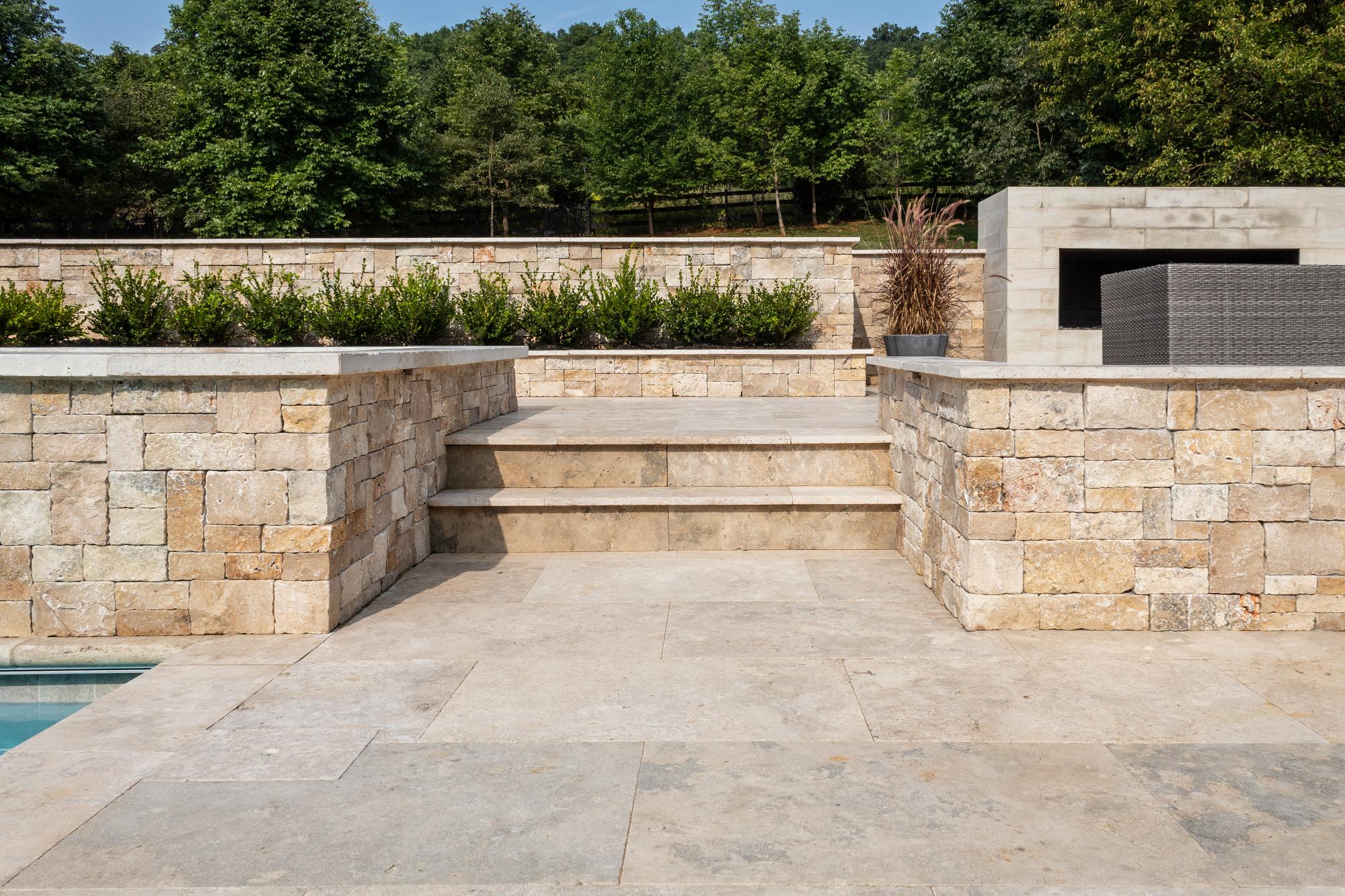Dressed Ashlar Lafayette wall panels by Old World Veneer, primary product image. Premium stone veneer for exterior and interior walls.