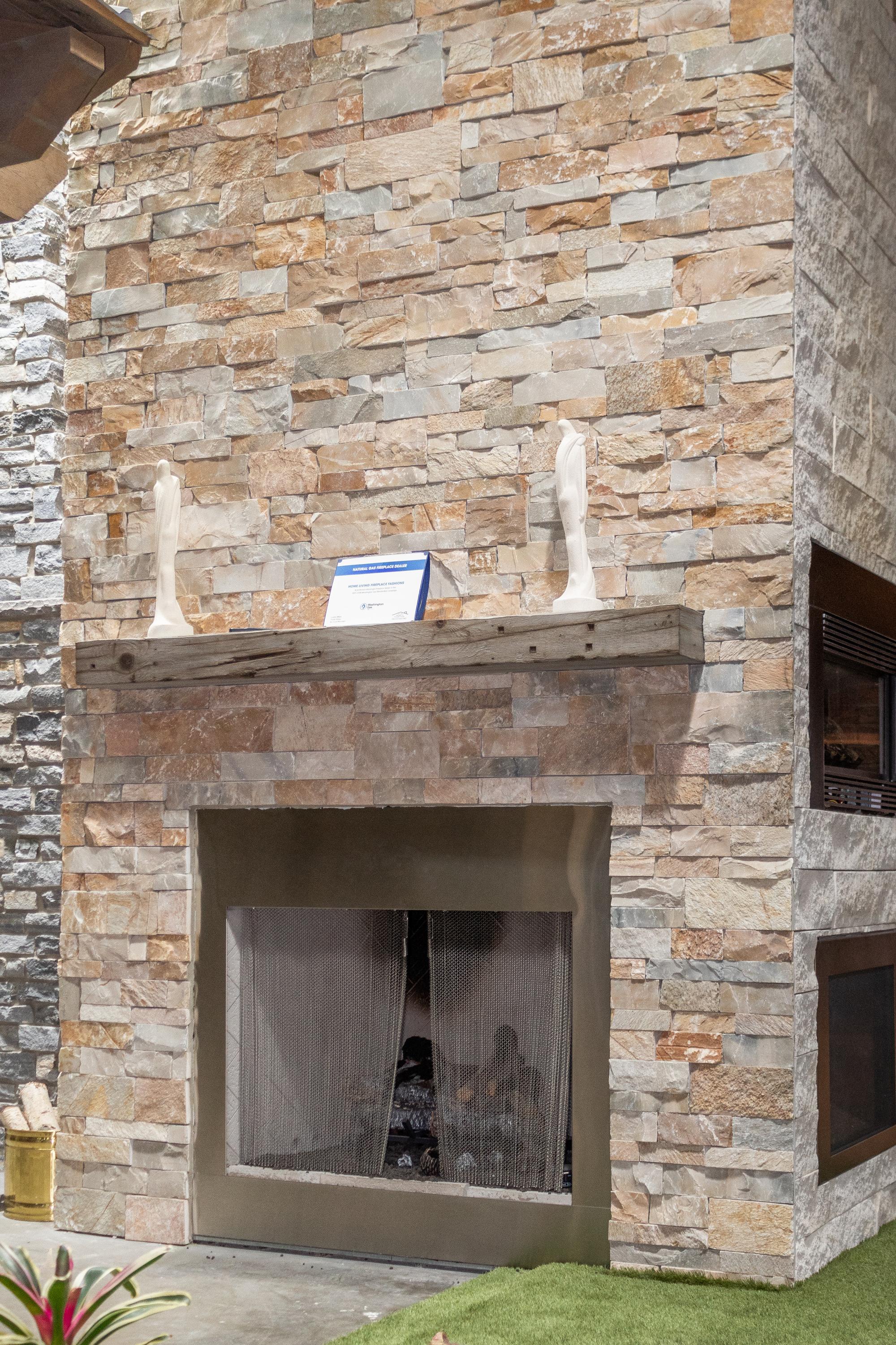 PrecisionLedge Ashburn wall panels by Old World Veneer, primary product image. Premium stone veneer for exterior and interior walls.