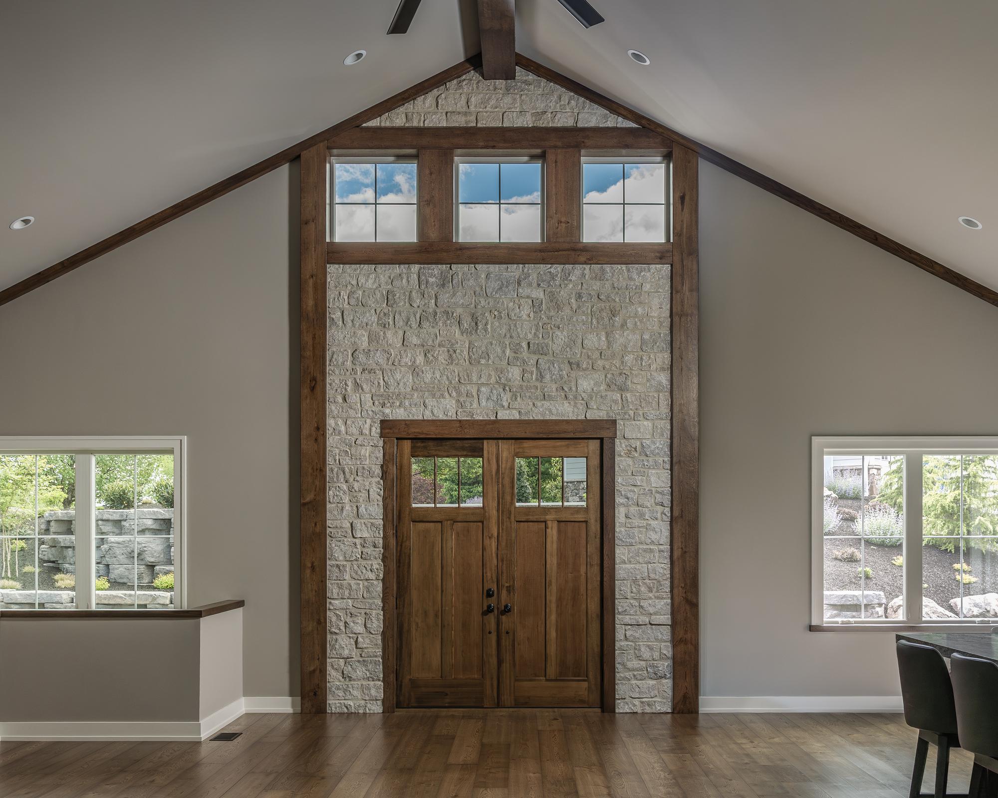 Rustic Ashlar Amarillo wall panels by Old World Veneer, primary product image. Premium stone veneer for exterior and interior walls.