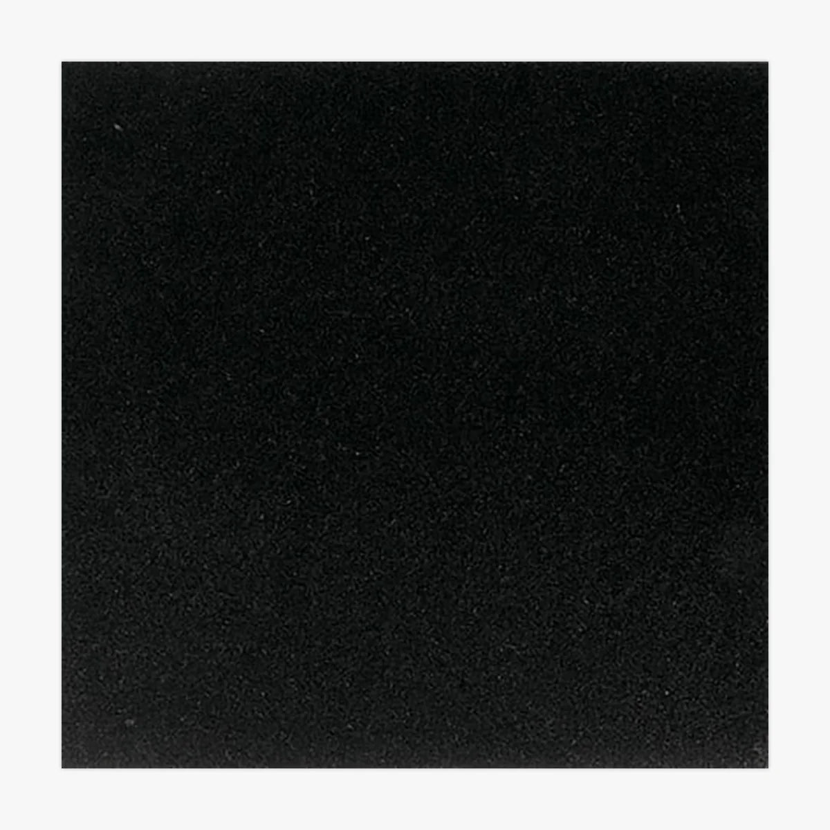 Essentials Natural Stone Black field tile, primary product image. Premium granite for floors and walls.