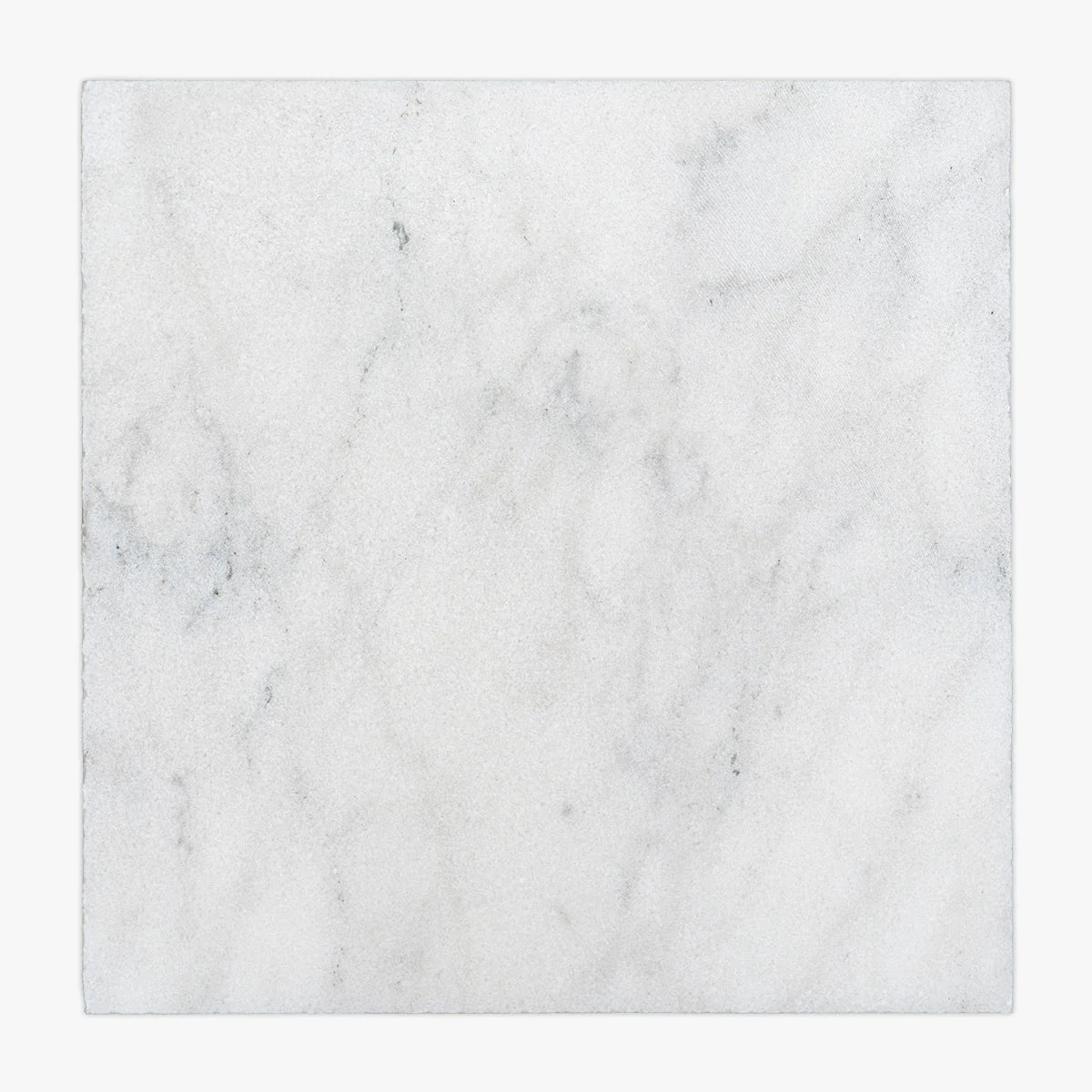 Essentials Natural Stone White field tile, primary product image. Premium marble for floors and walls.