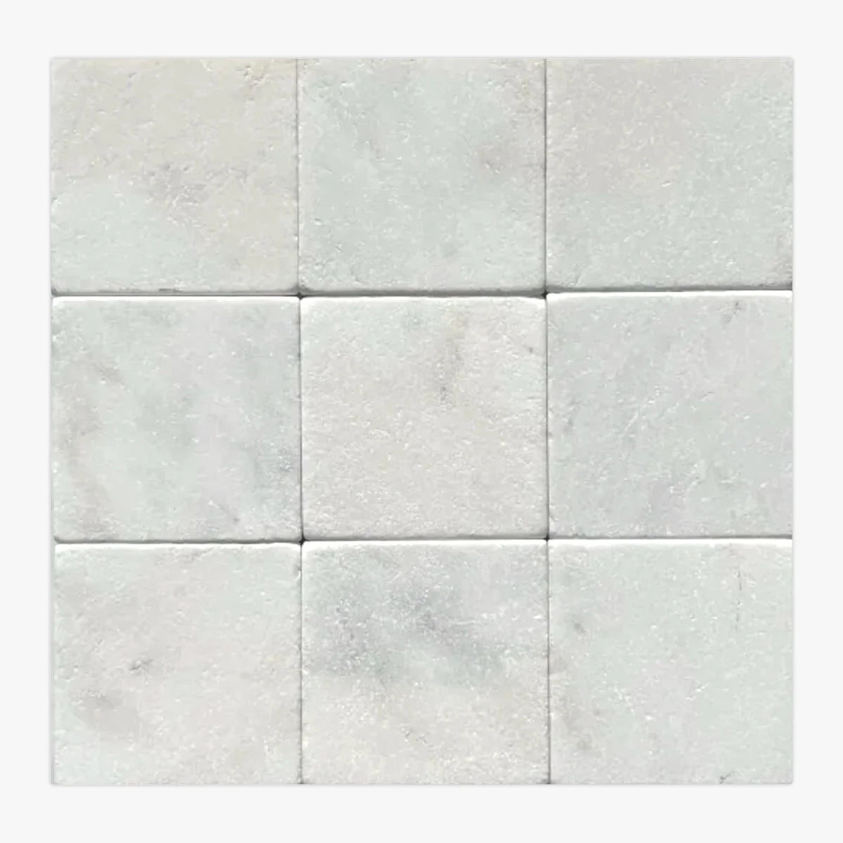 Asian Statuary Honed Marble White field tile, primary product image. Premium marble for floors and walls.