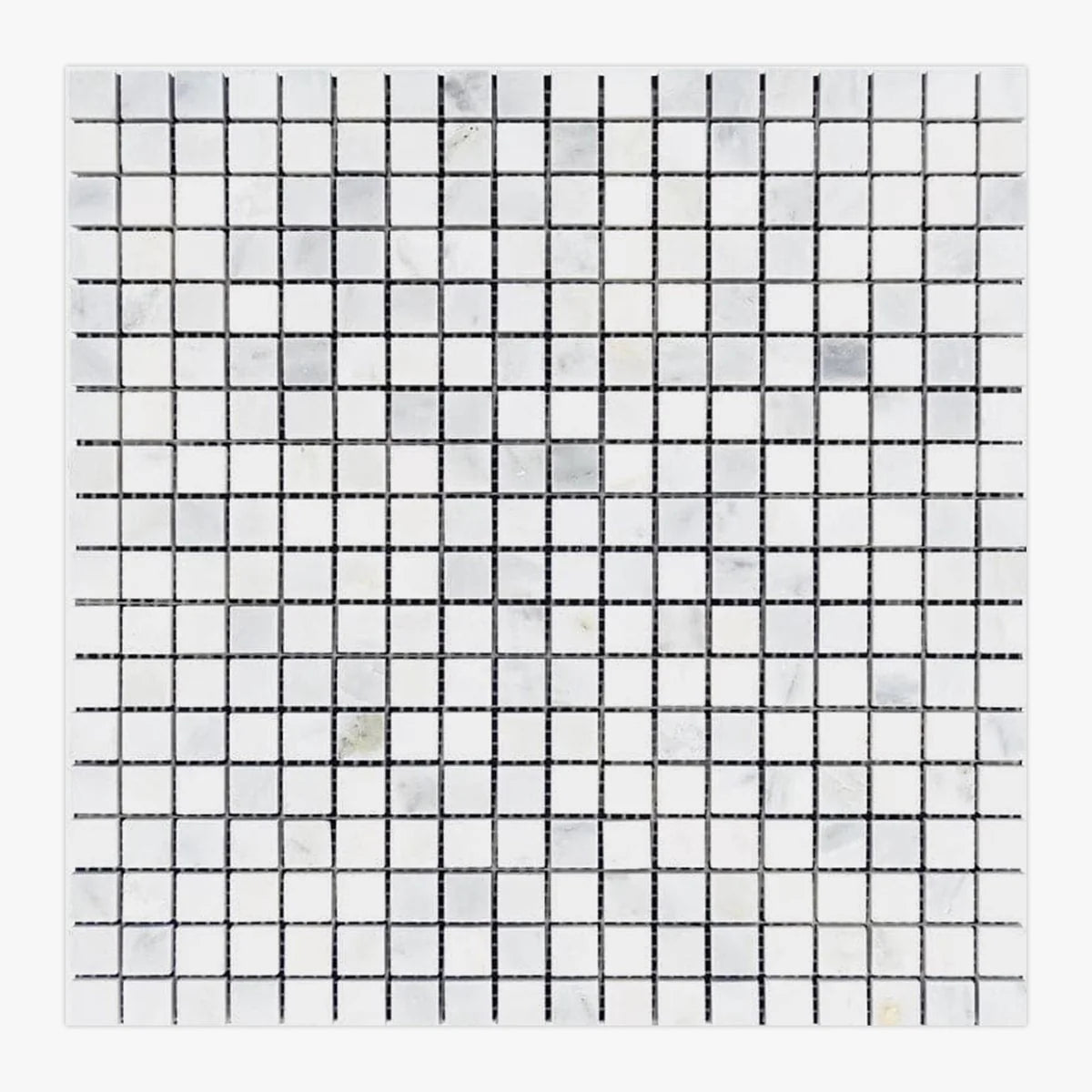 Asian Statuary Polished Marble White mosaic, primary product image. Premium marble for floors and walls.